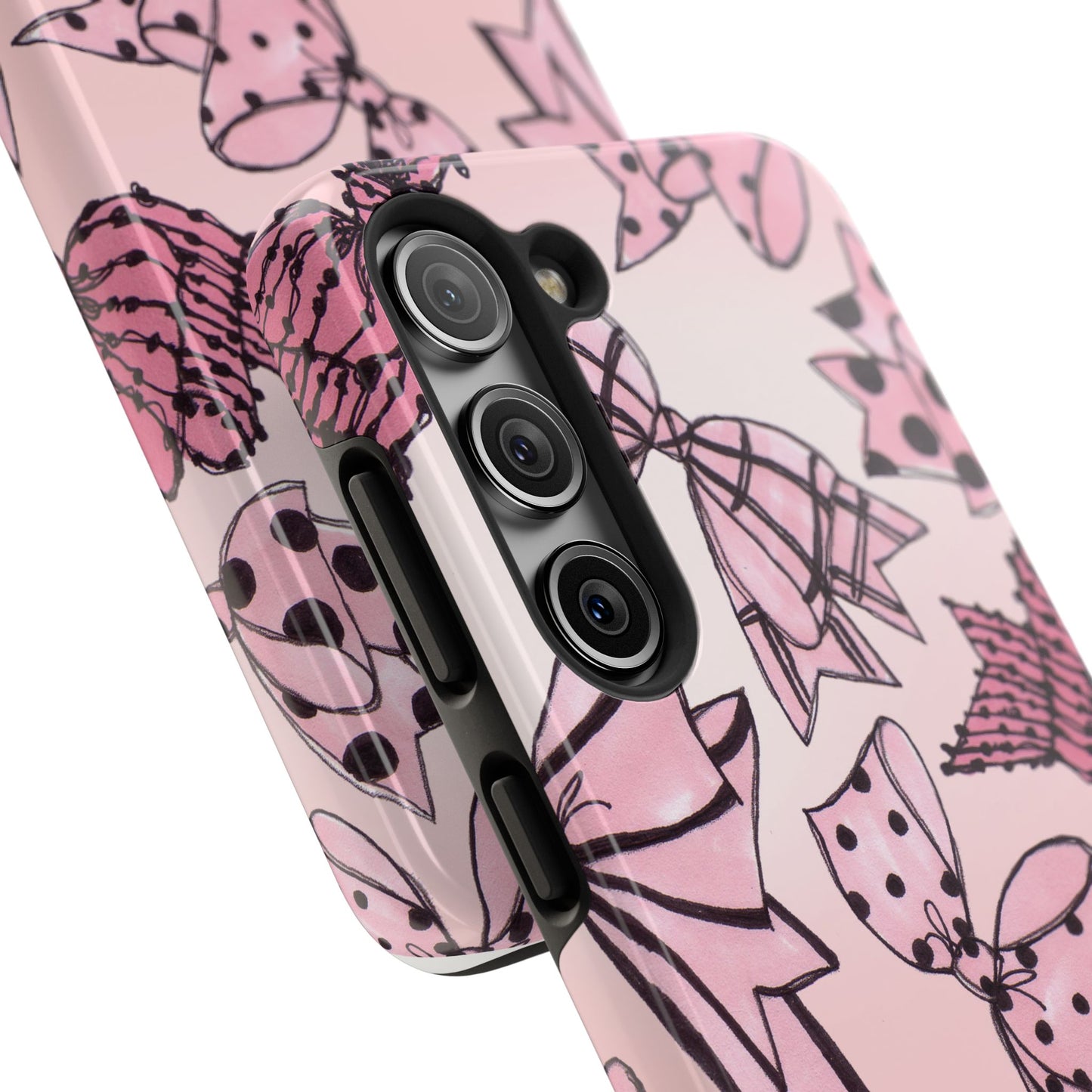 Cat Bows Pink Phone Case