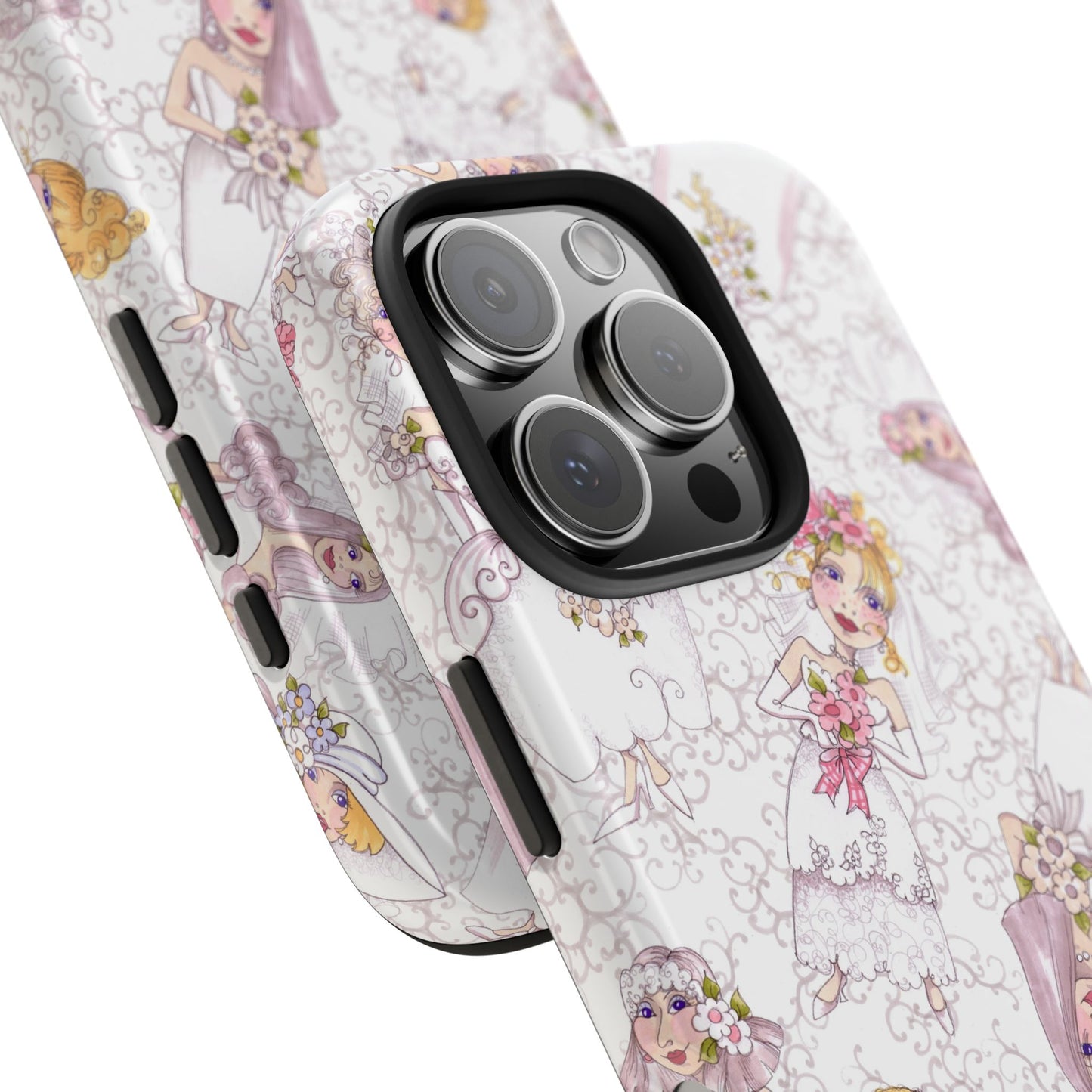 Bridal Scroll Phone Case