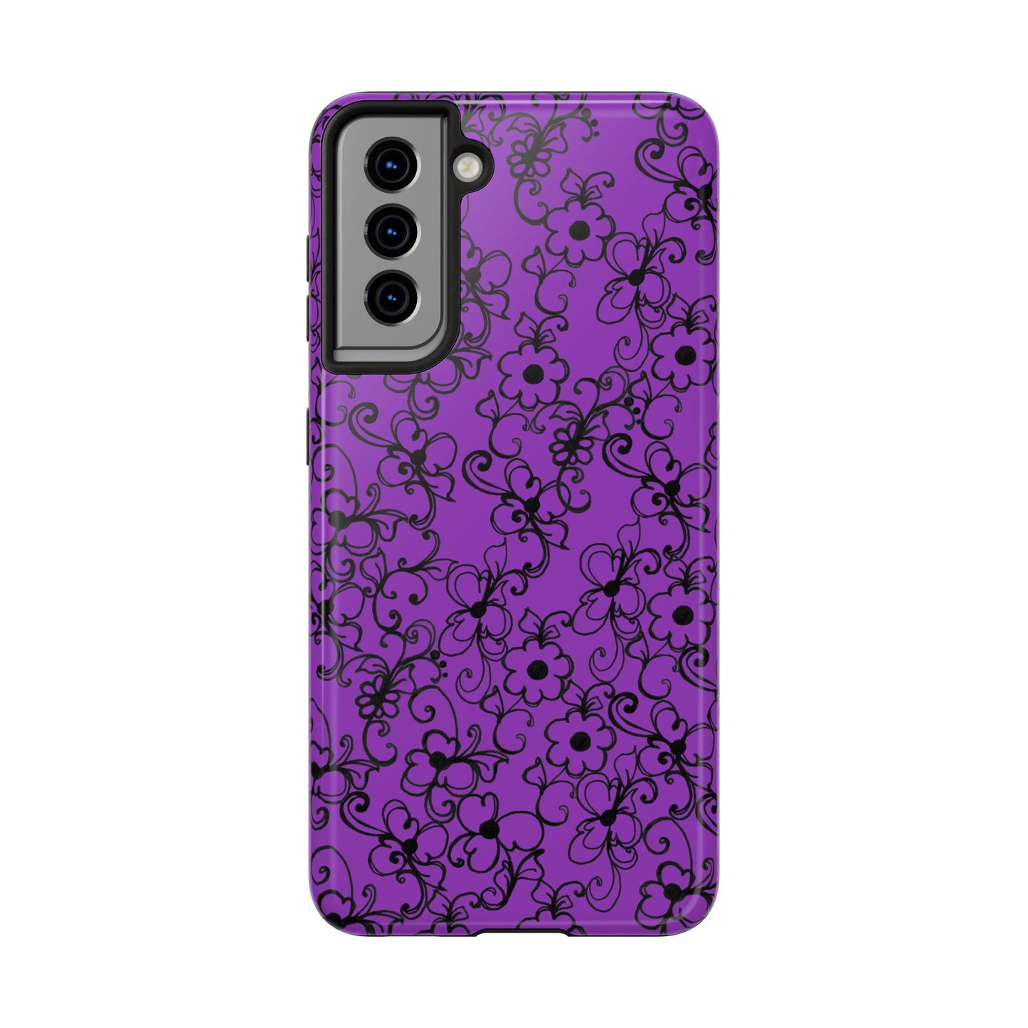Daisy Jungle Purple Phone Case
