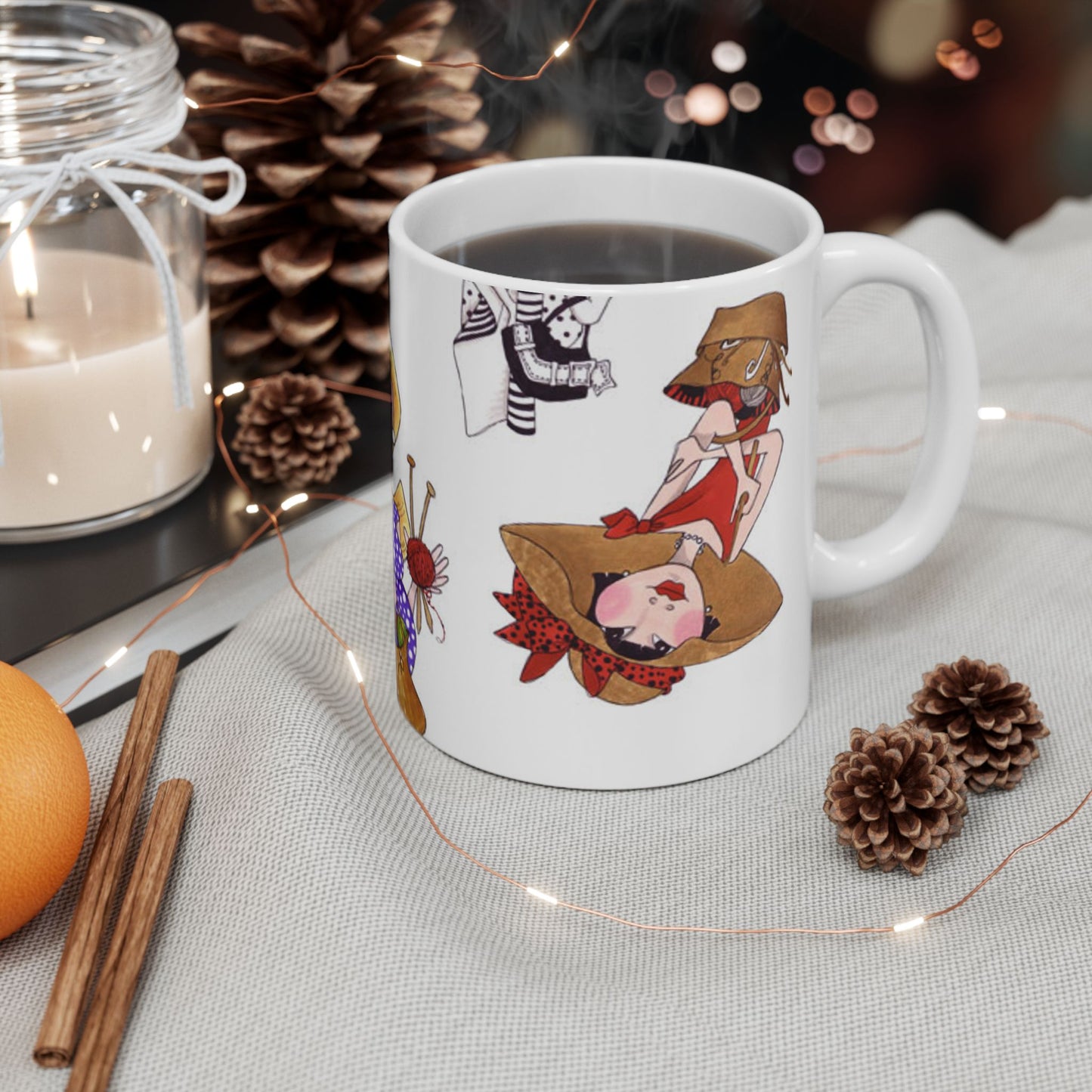 Creative Toss White Cup