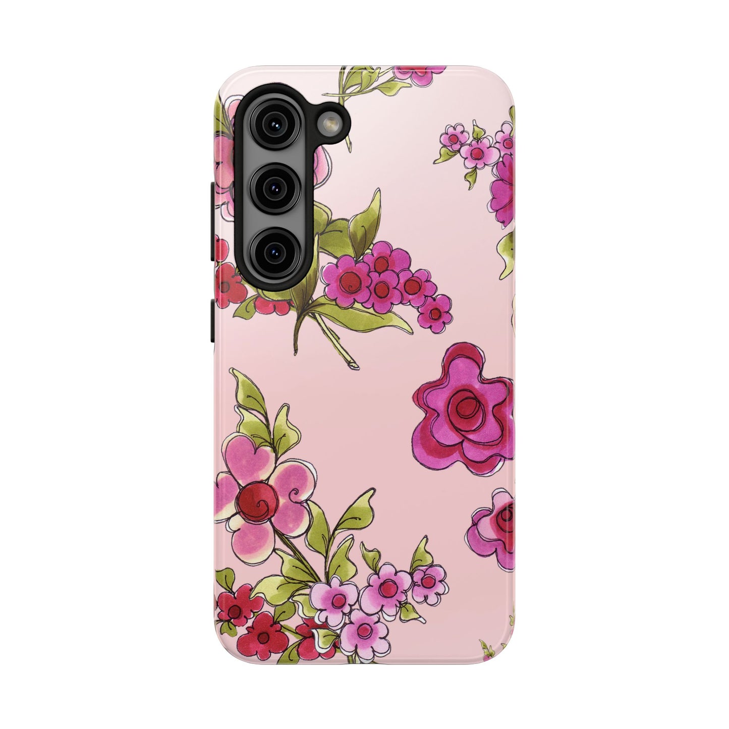 Jumbo Floral Pink Phone Case