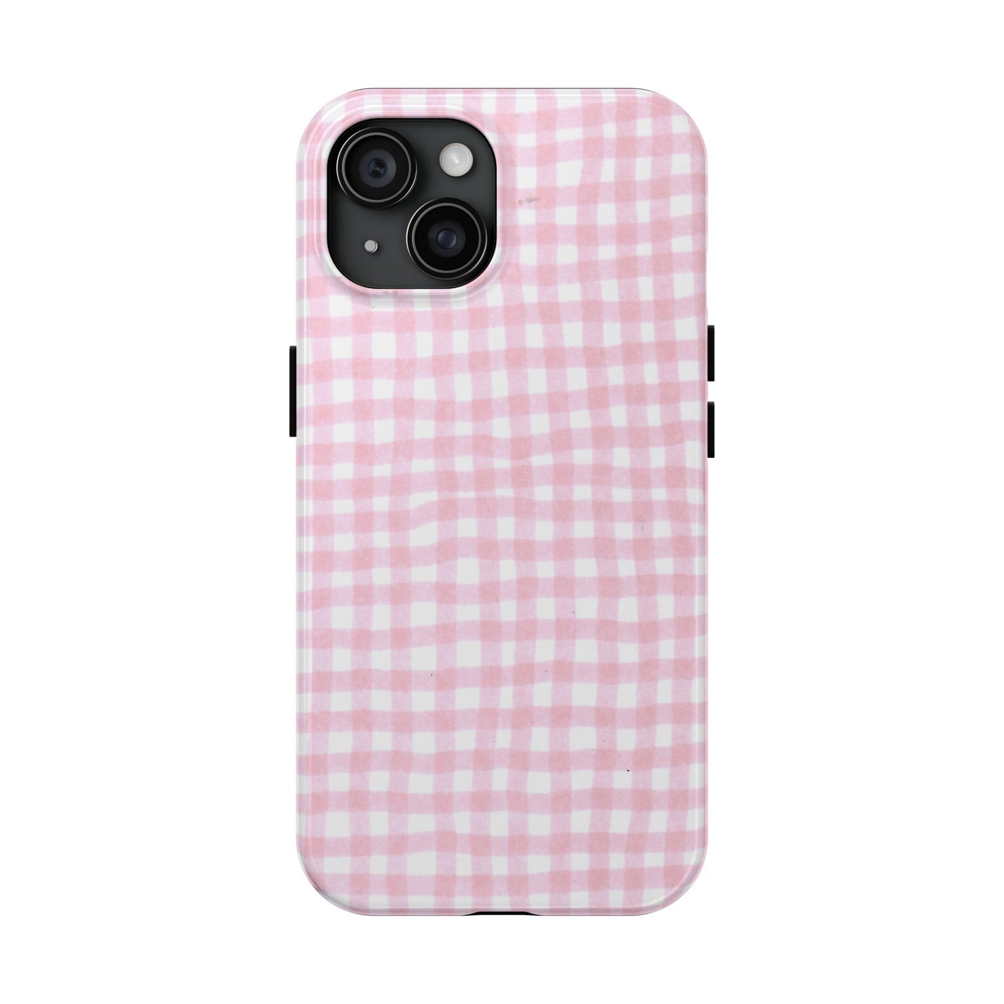 Wonky Chipper Check Pink Phone Case