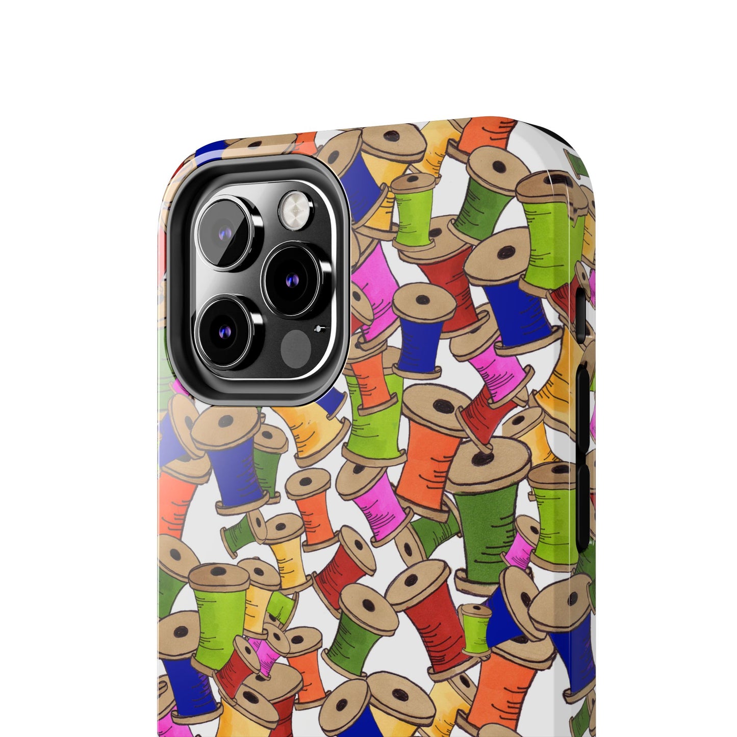 Spoolopoly White Phone Case