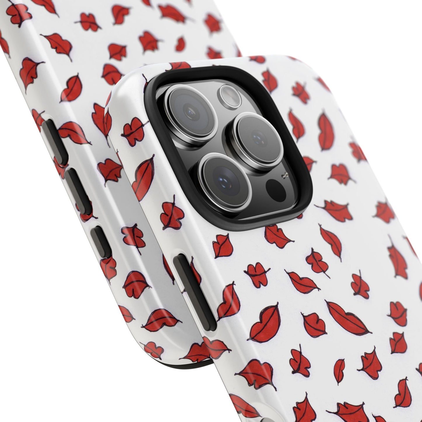 Autumn Lips White Phone Case