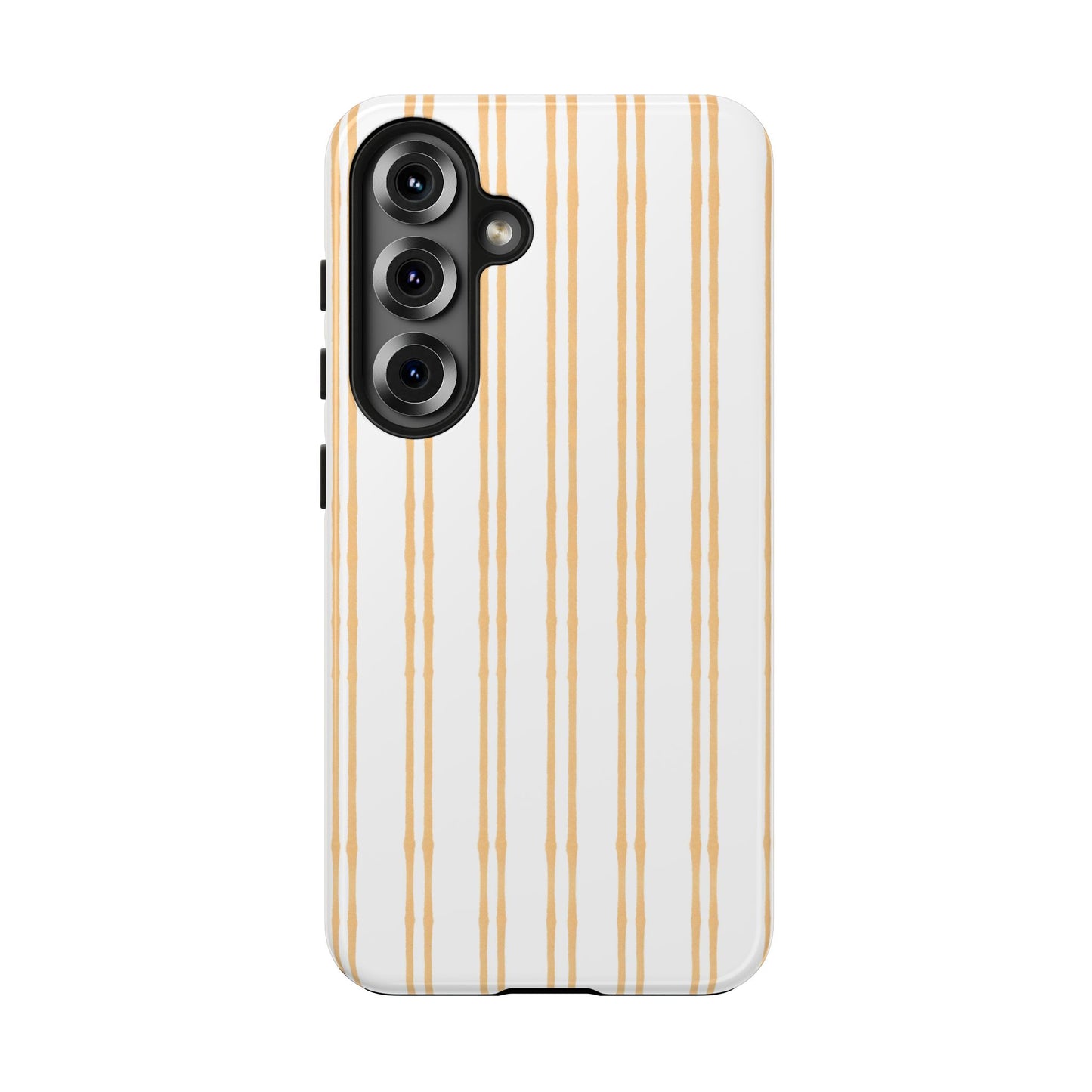 Double Stripe Yellow Phone Case