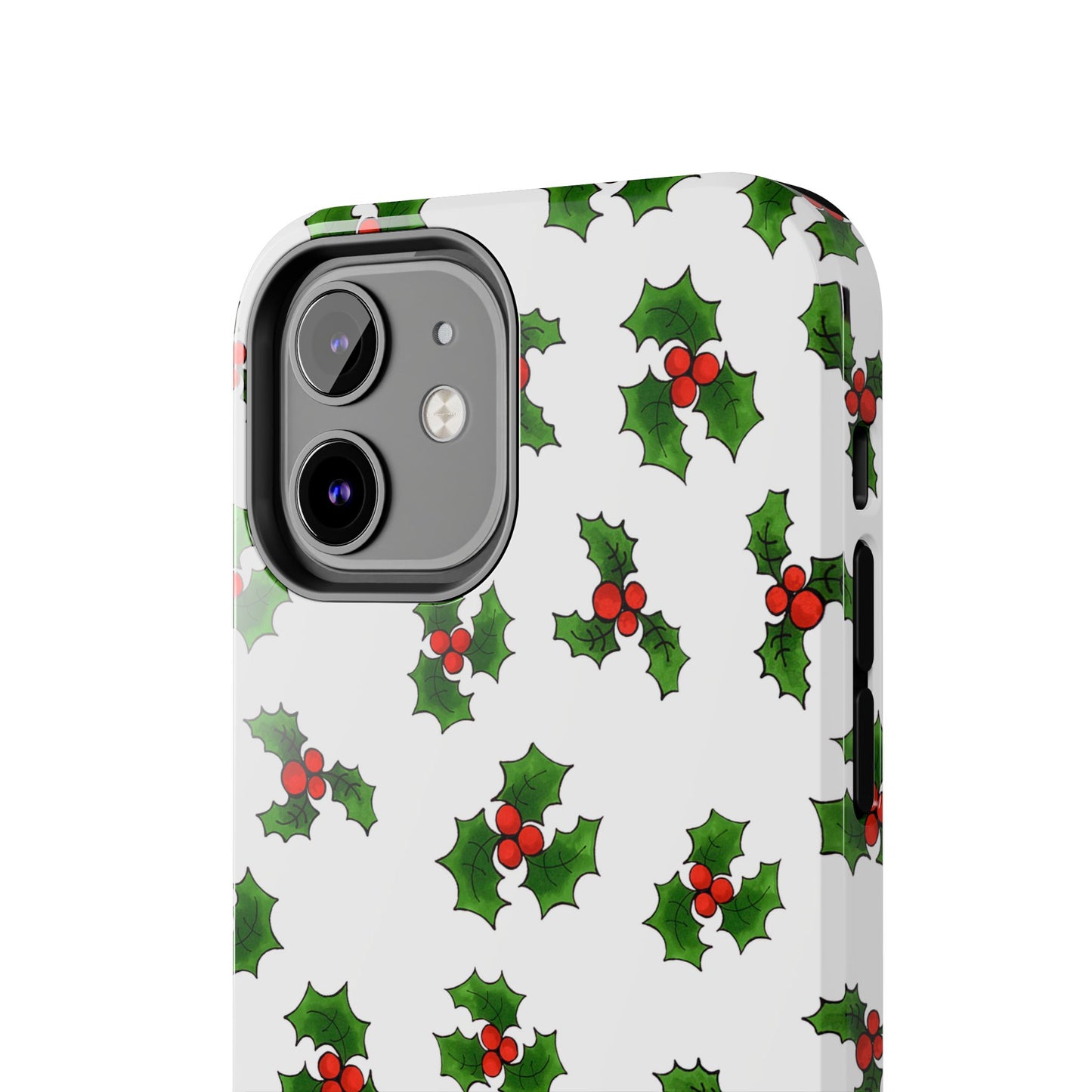 Lotsa Holly White Phone Case