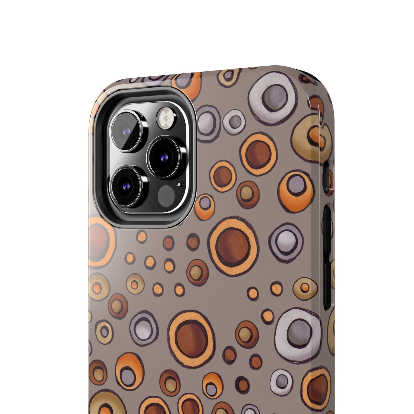 Doggy Dots Gray Phone Case
