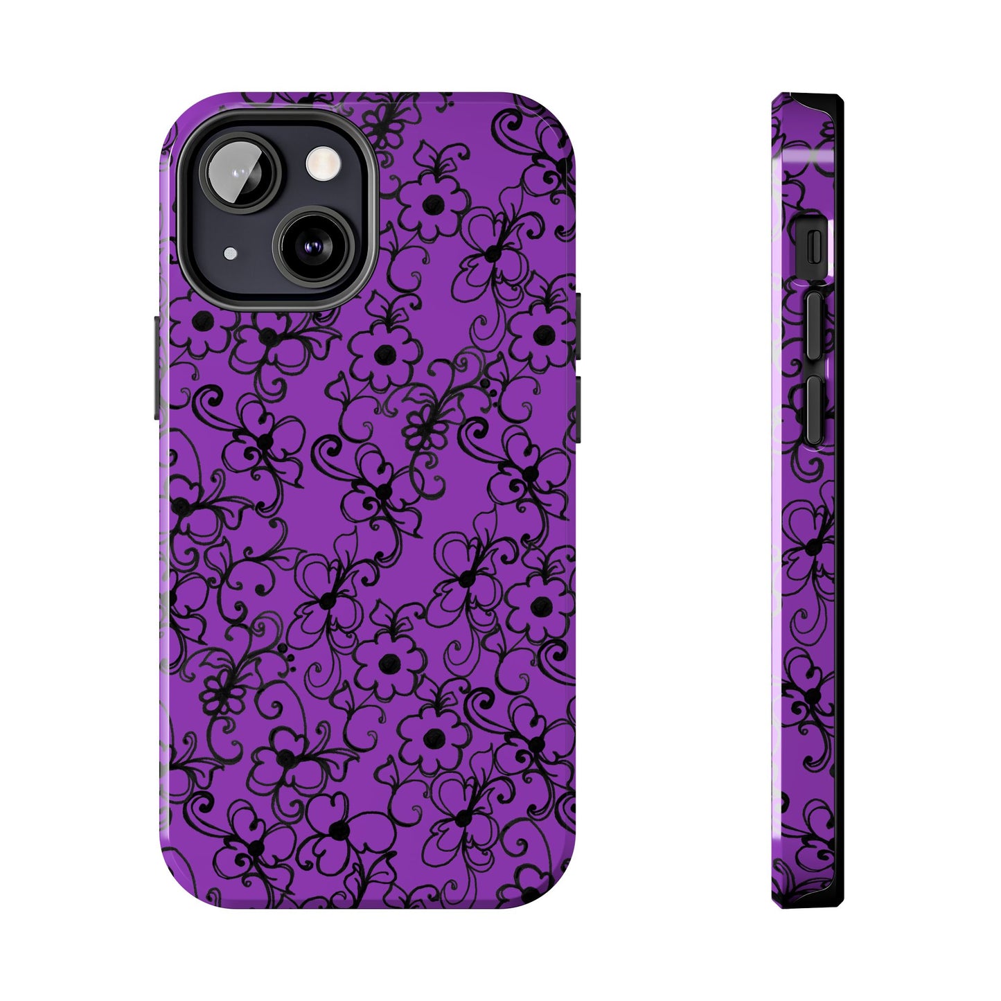 Daisy Jungle Purple Phone Case