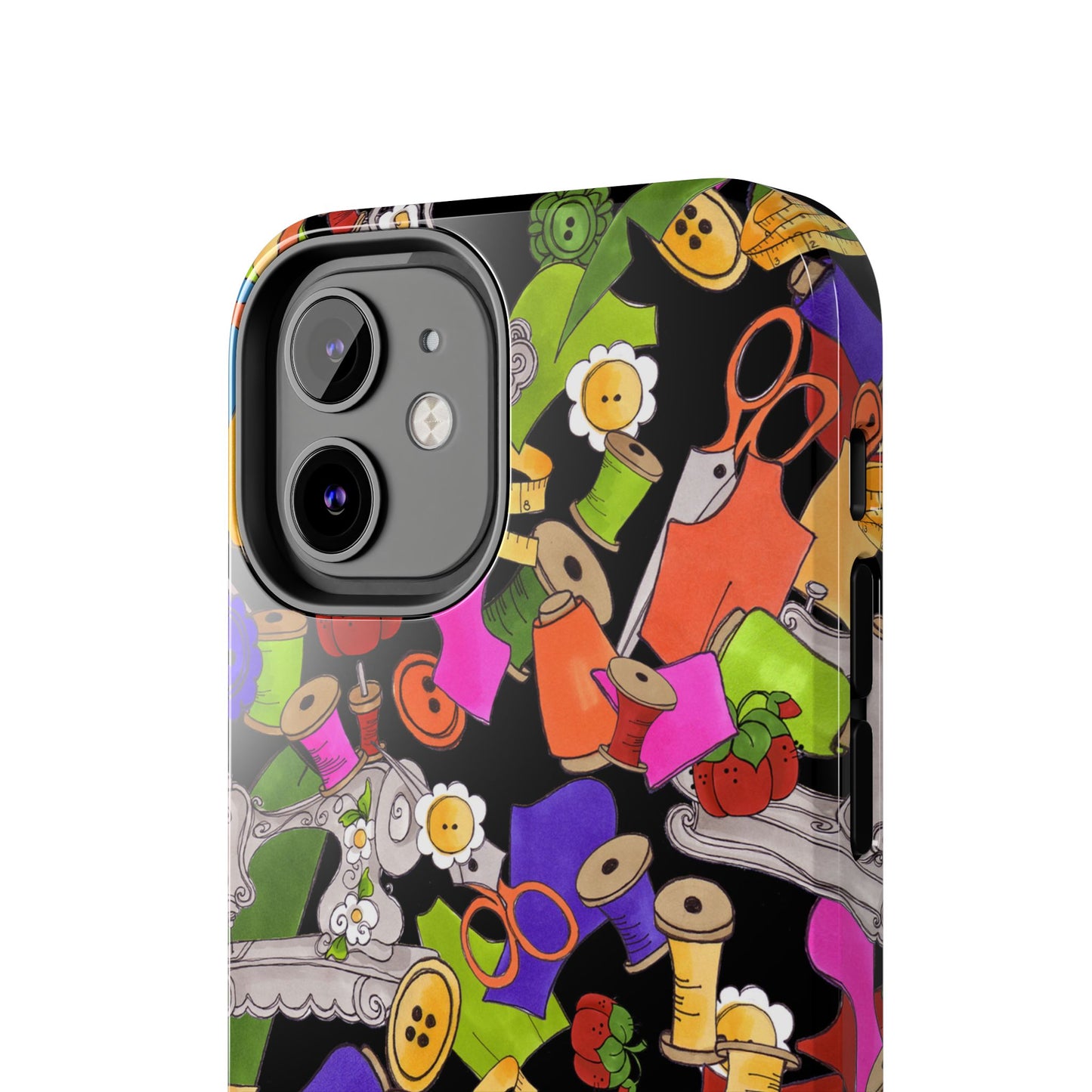 Kaleidasew Black Phone Case