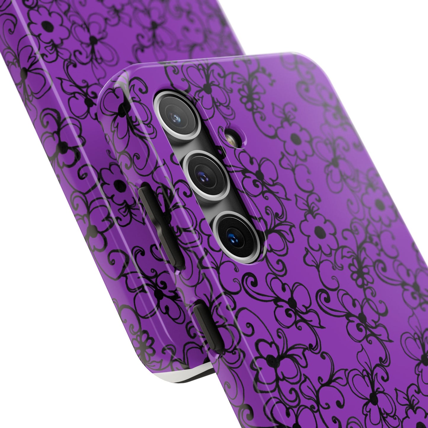Daisy Jungle Purple Phone Case