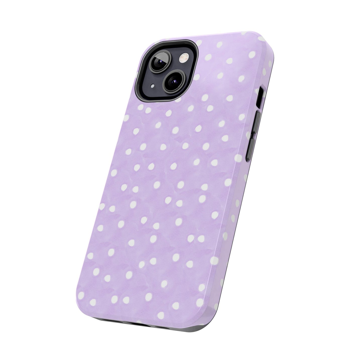 Space Dots Lilac / White Phone Case