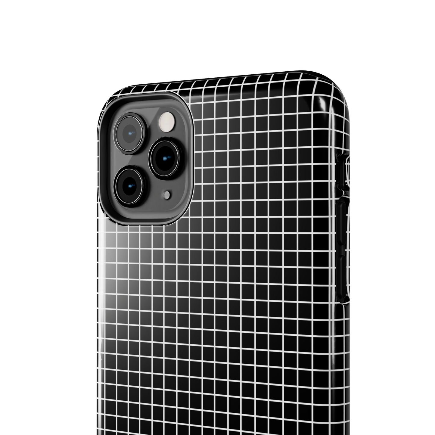 Window Pane Black / White Phone Case
