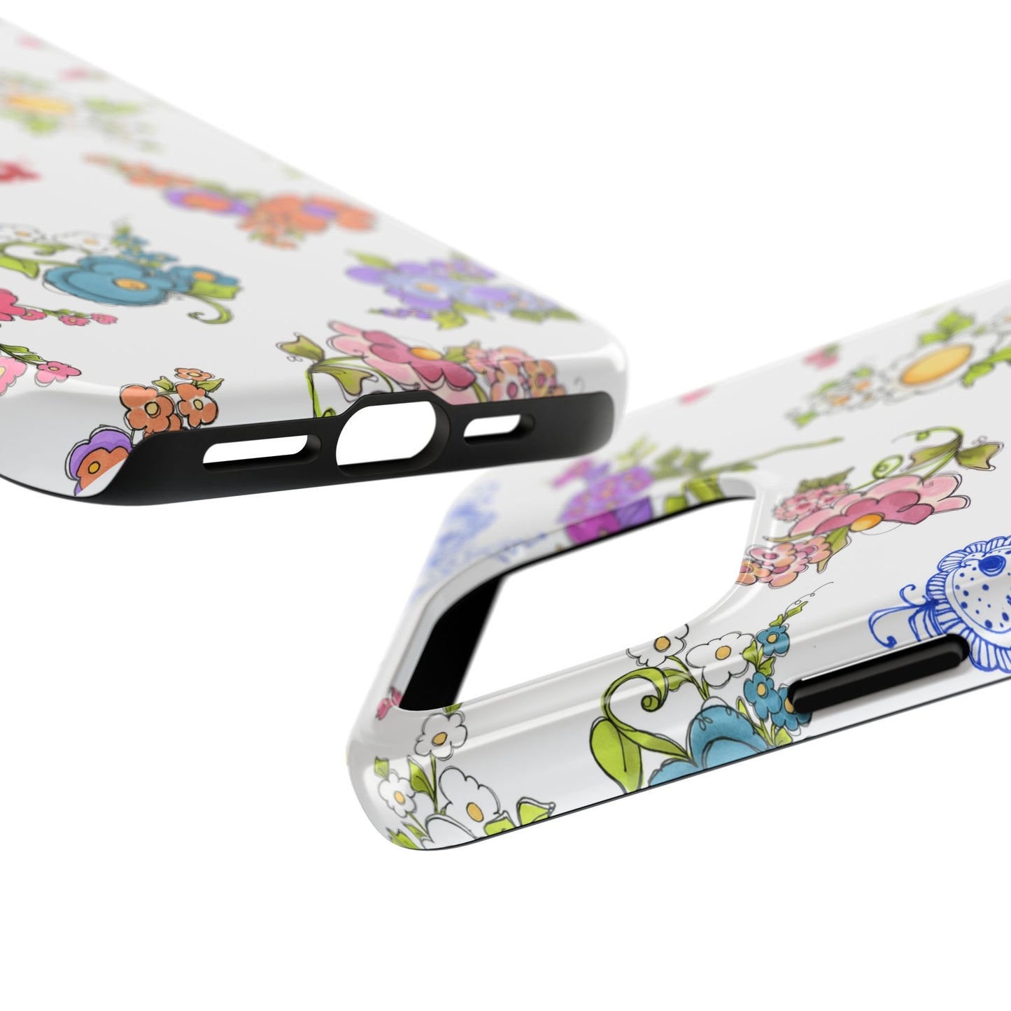 Mixed Bouquets White Phone Case