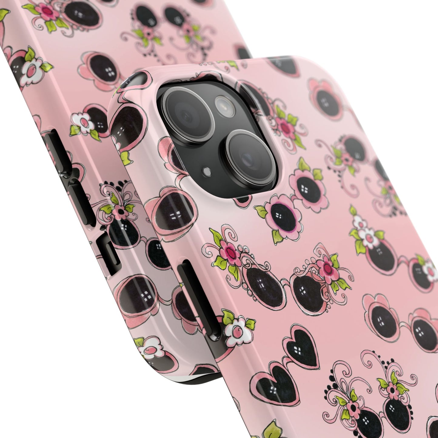 Tossed Shades Pink Phone Case