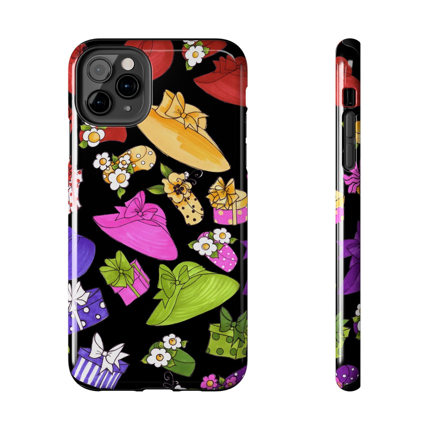 Accessories Tossed Black Phone Case