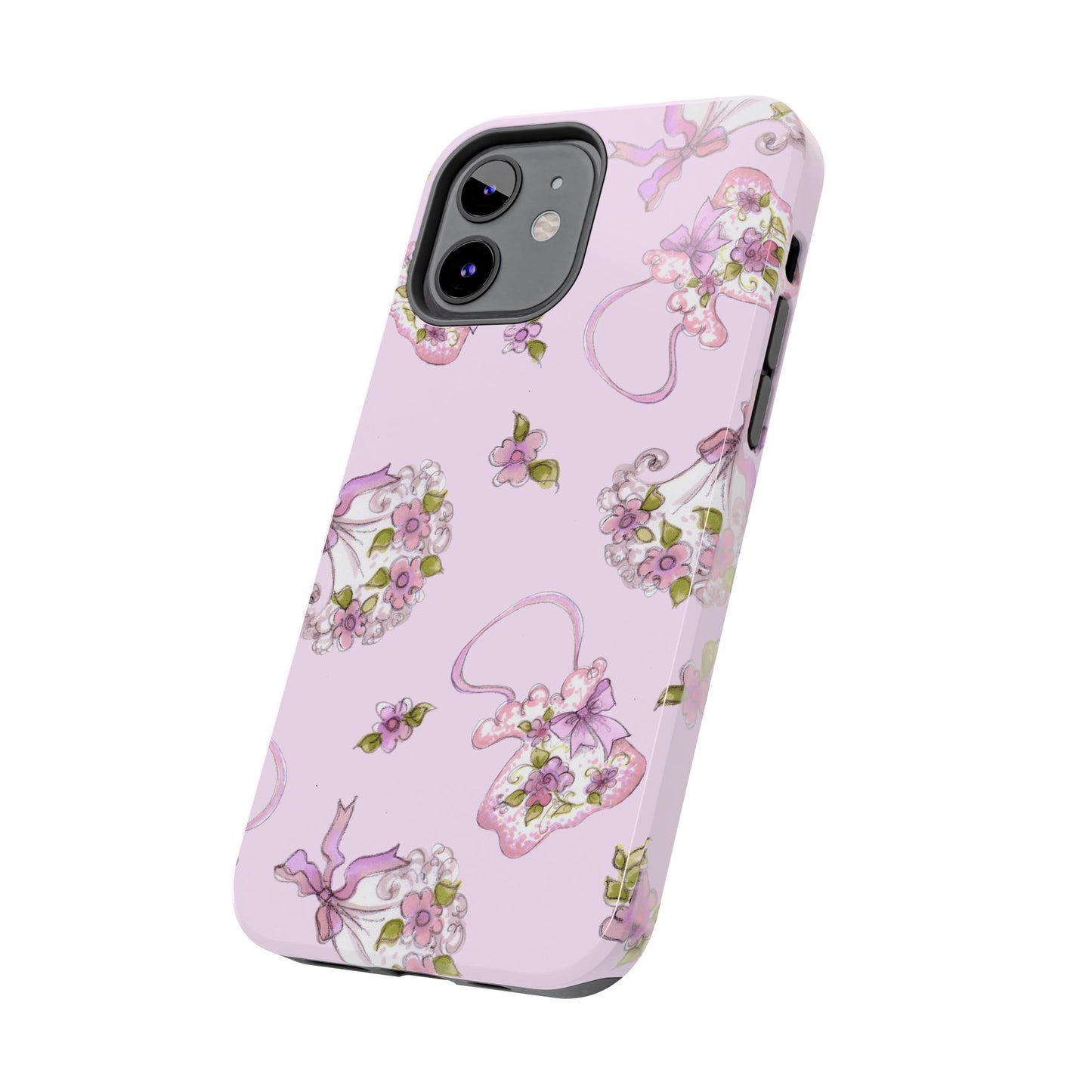 Flower Model Hand Bag Phone Case