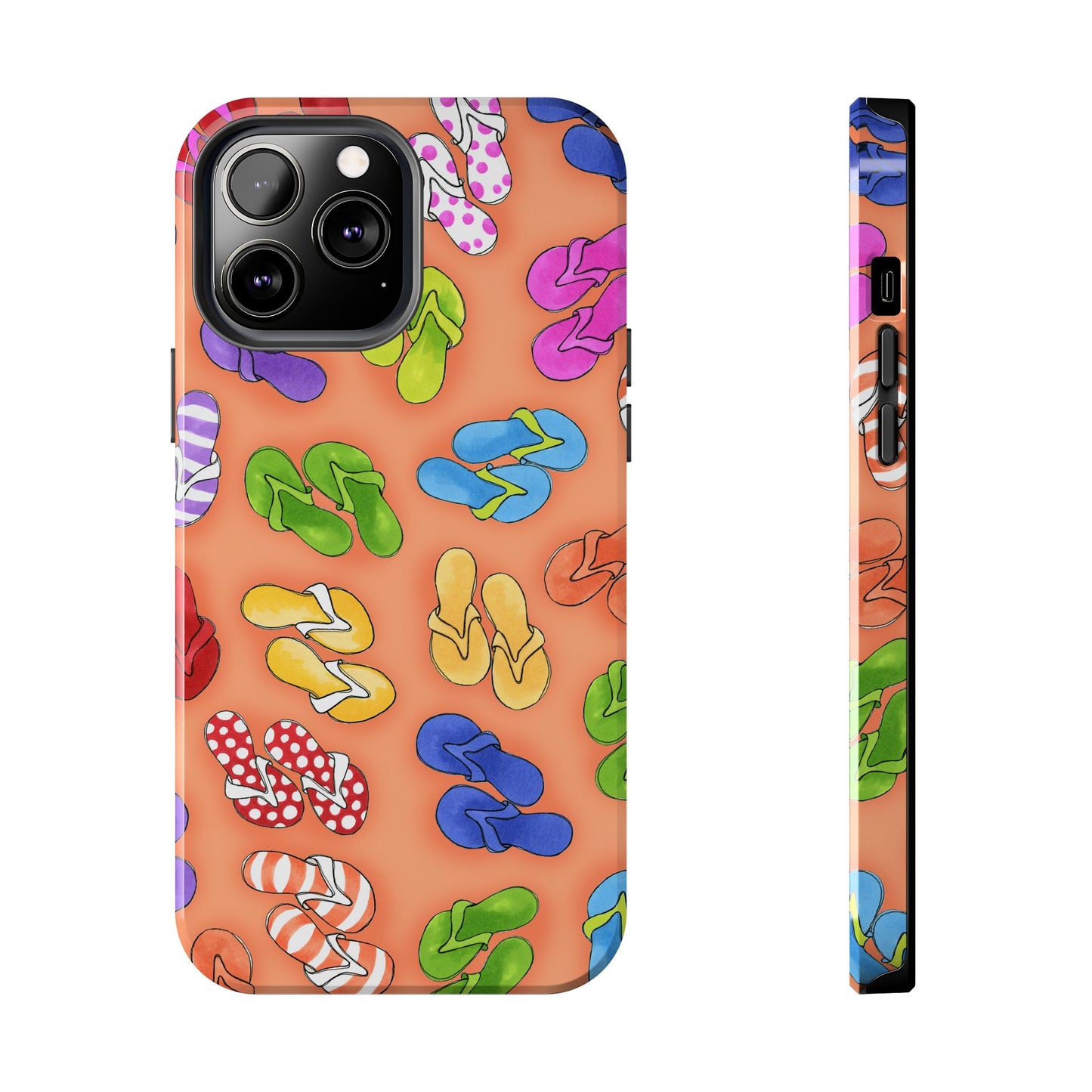 Fun Flops Orange Phone Case