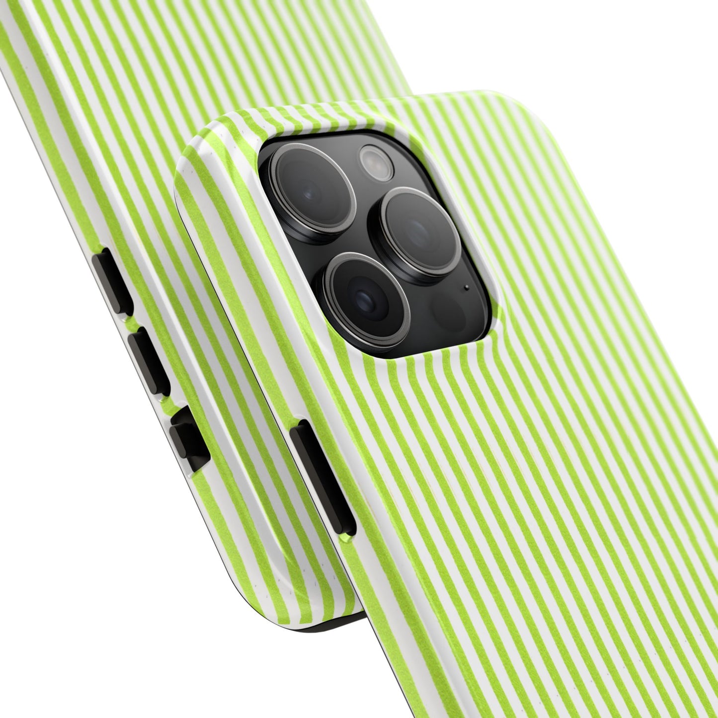 Golf Stripe Lime Phone Case