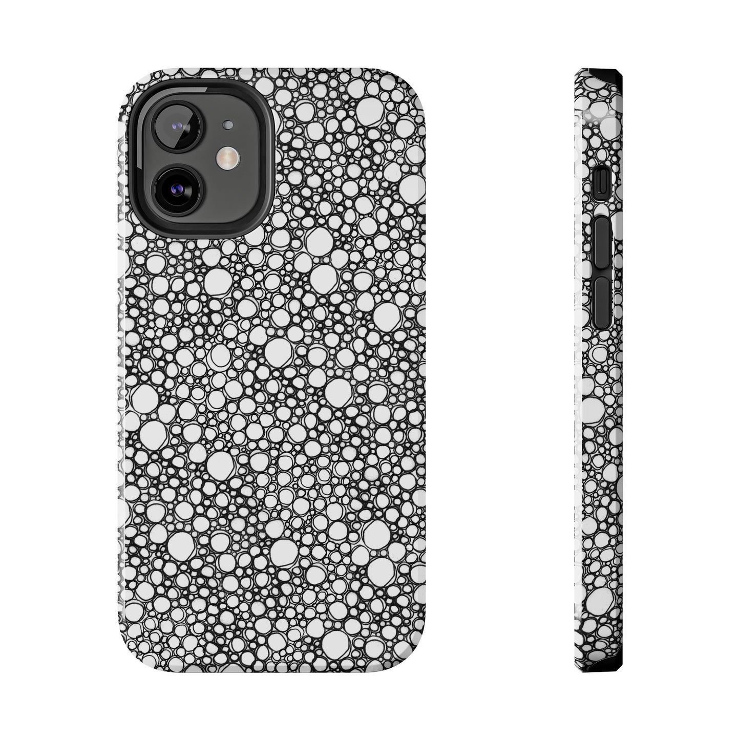 Air Bubbles Black Phone Case