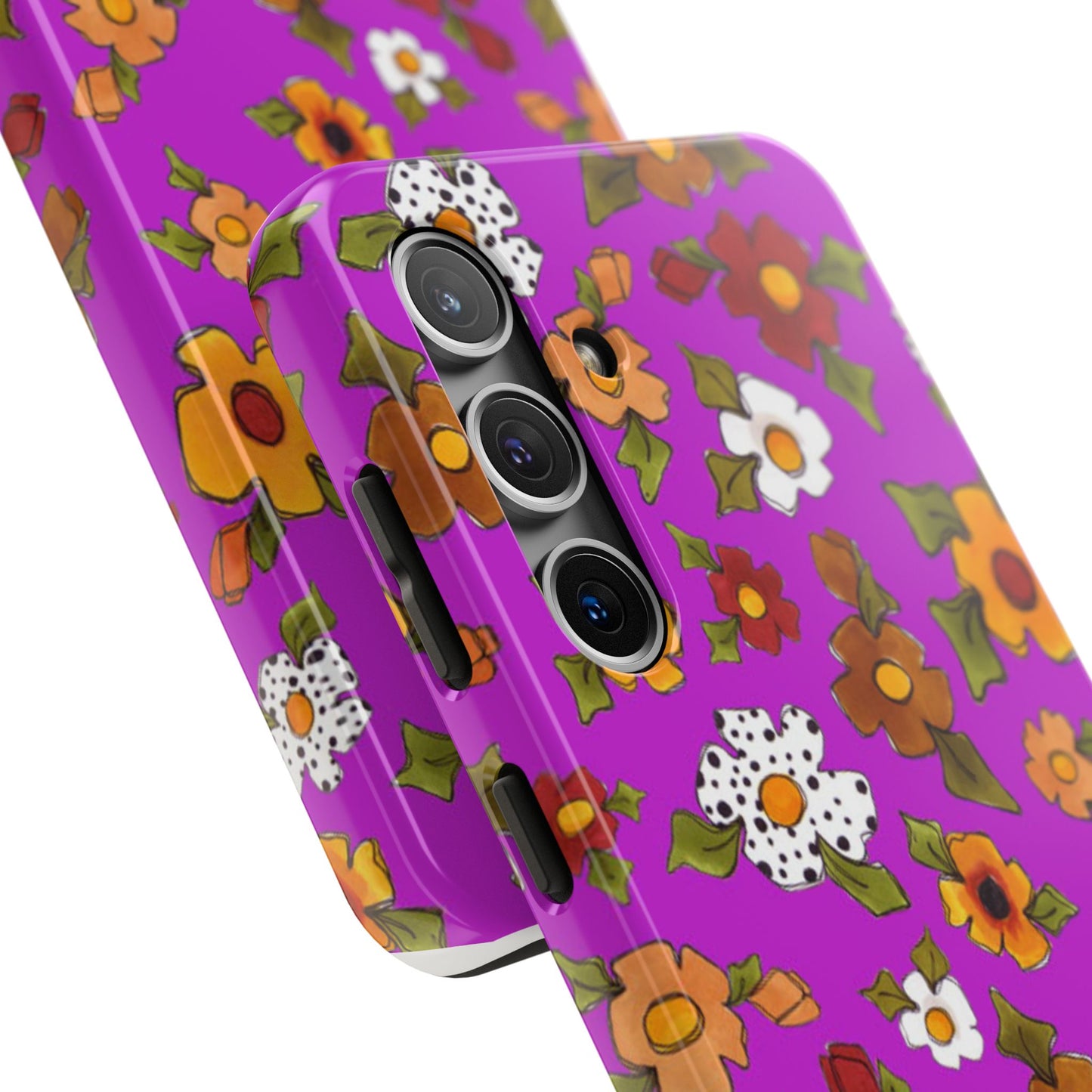 Spice Posie Magenta Phone Case