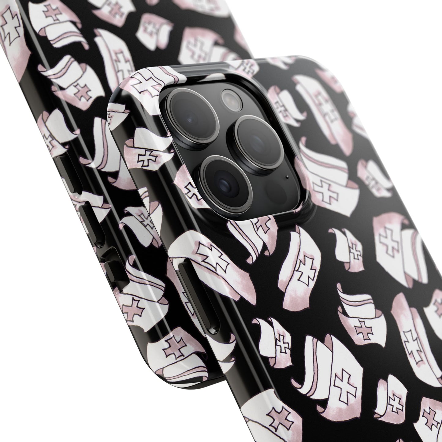 Happy Hats Black Phone Case