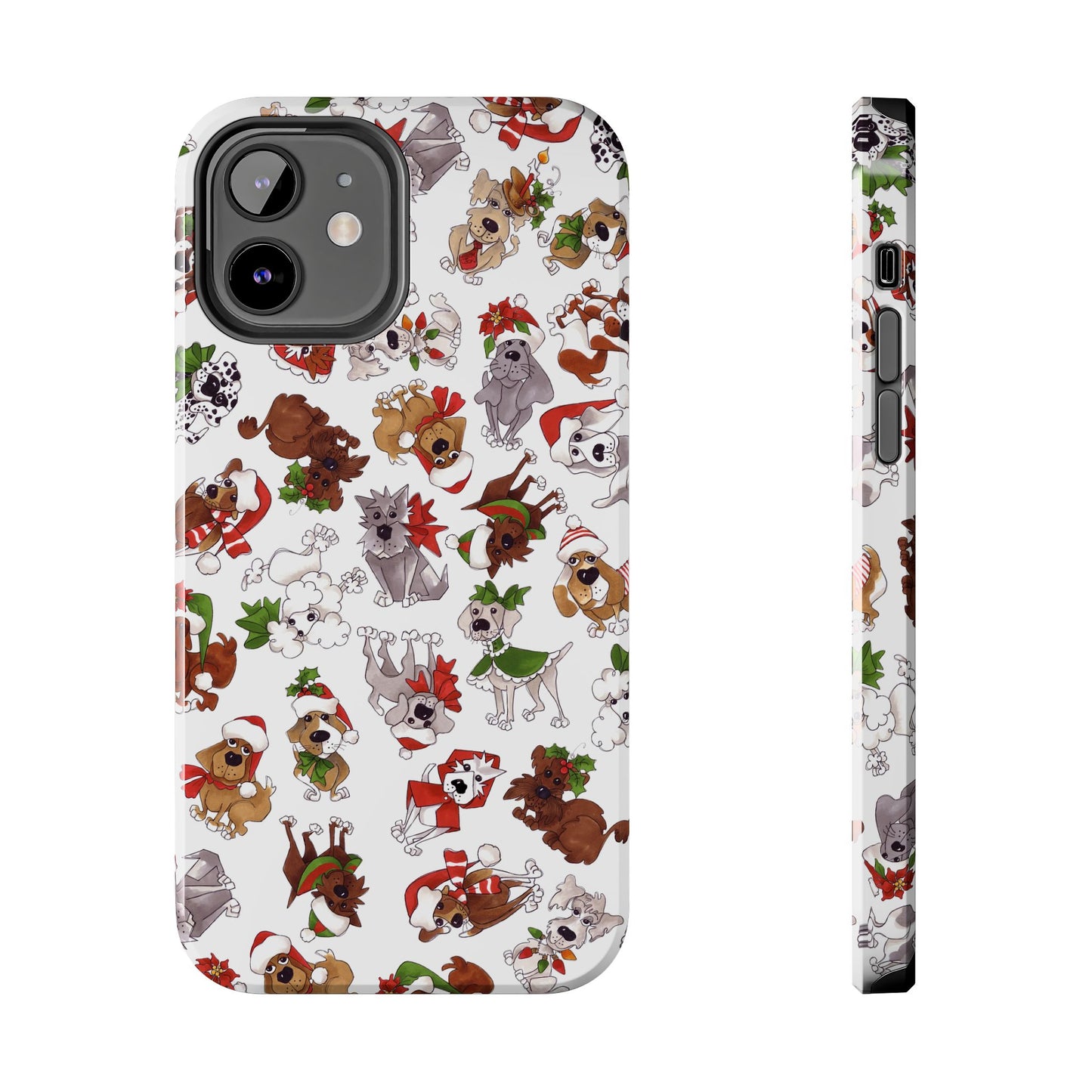 Doggie Toss White Phone Case