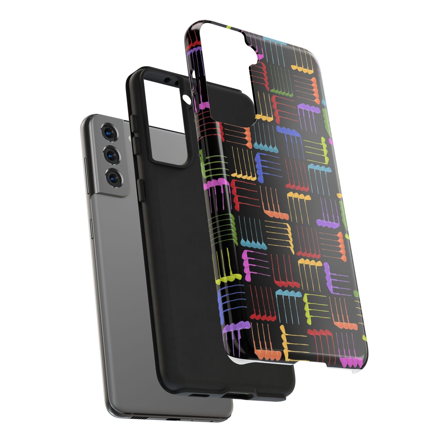 Club Weave Black Phone Case