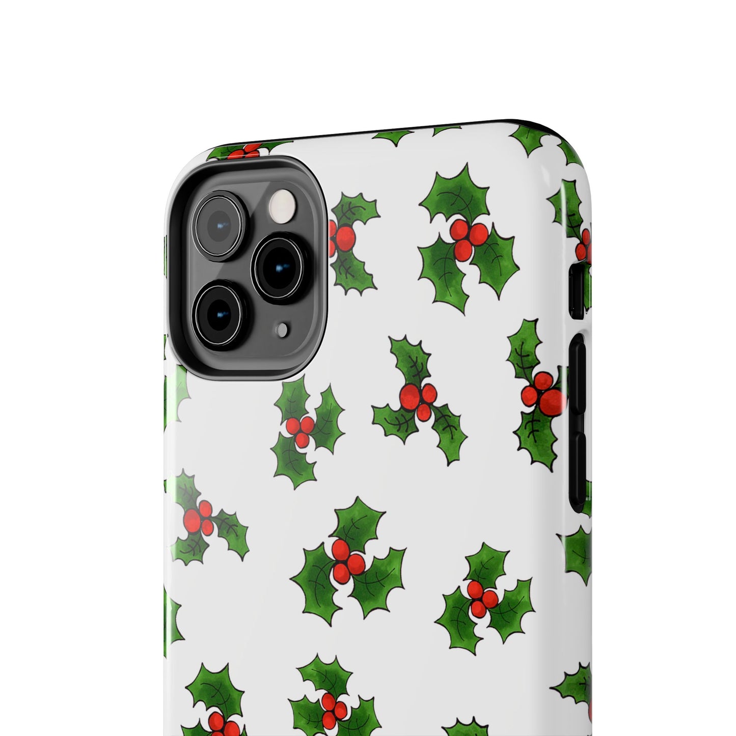 Lotsa Holly White Phone Case