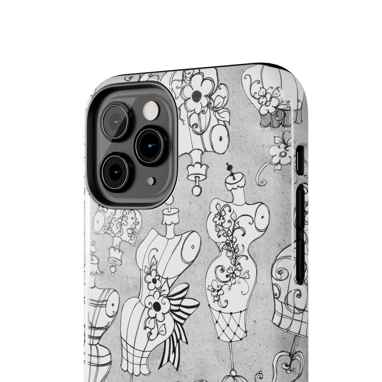 Mannequineque Silver Phone Case