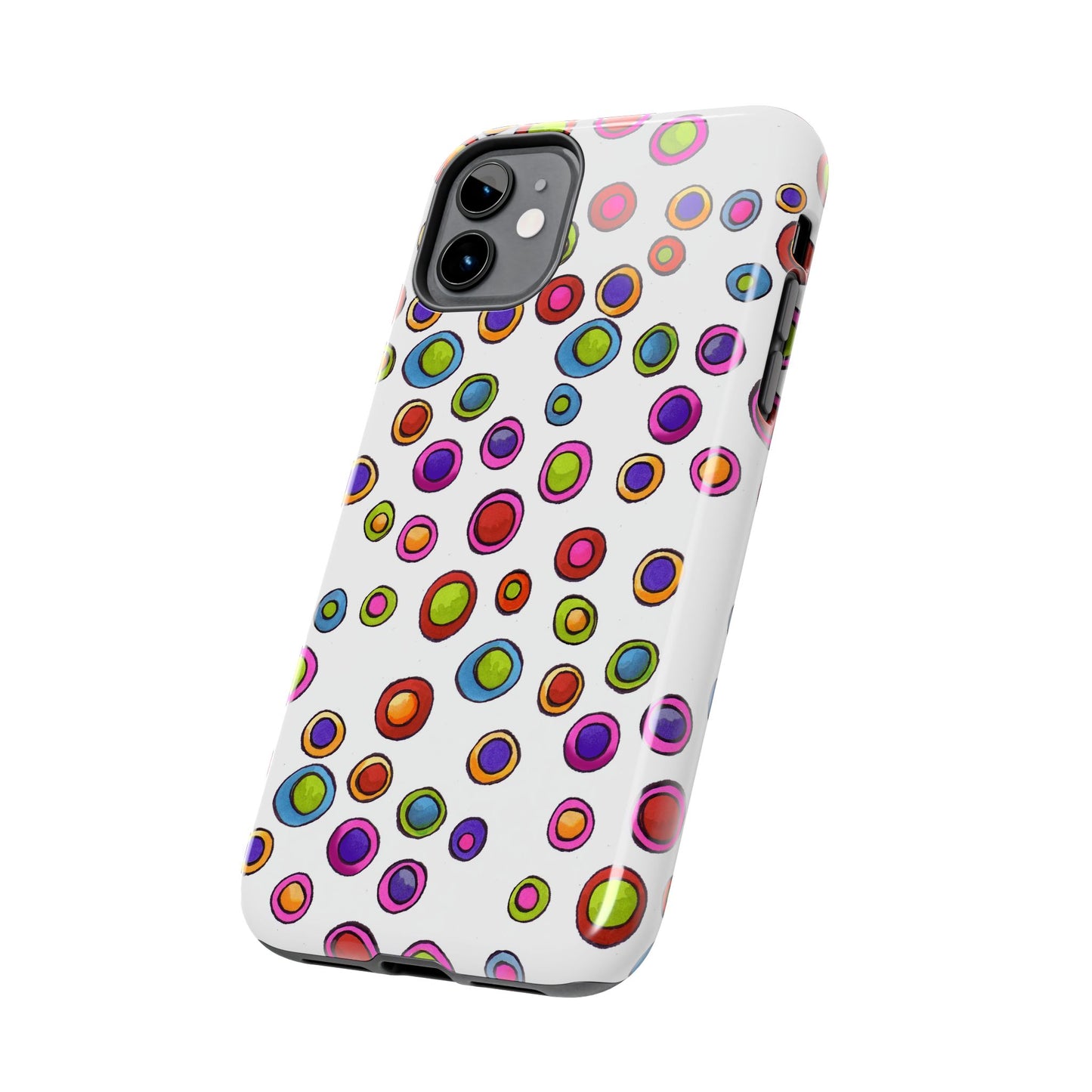 Dopey Dots White Phone Case