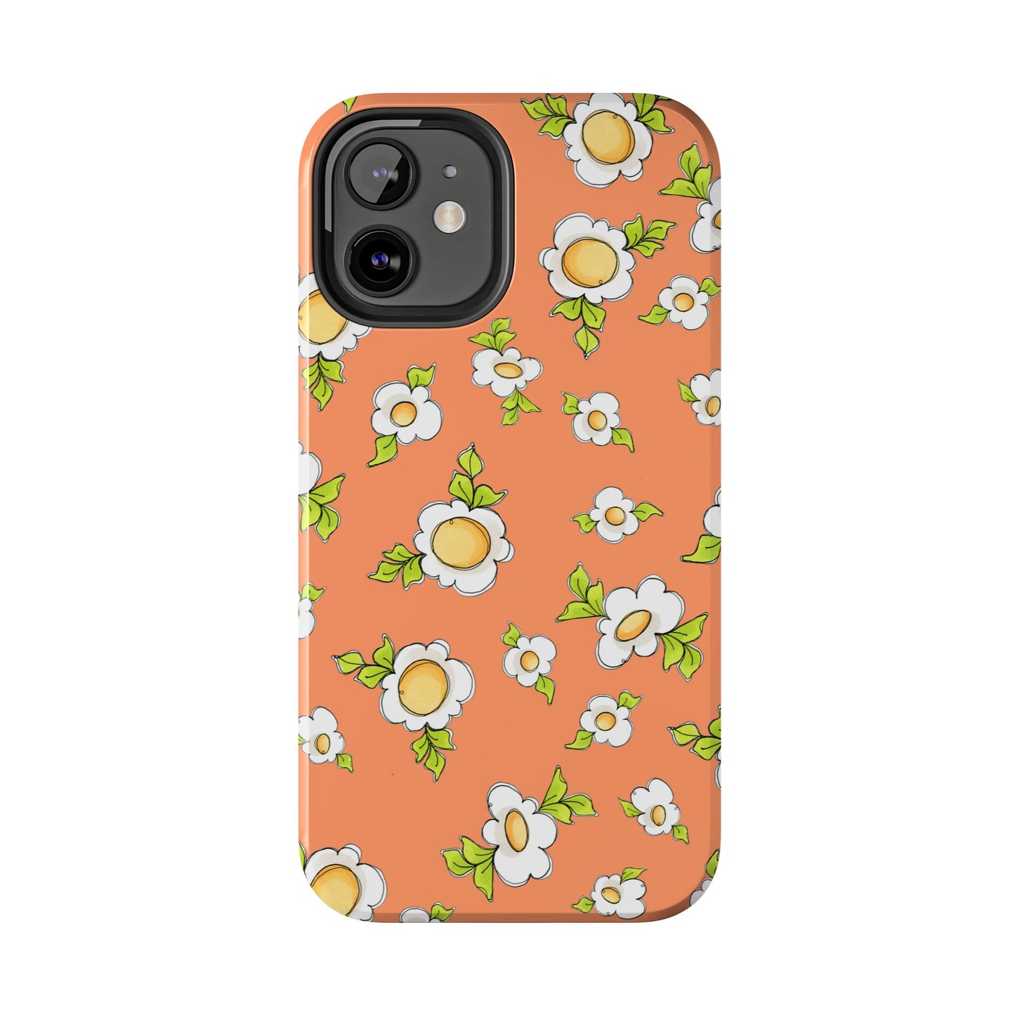 Daisy Love Orange Phone Case