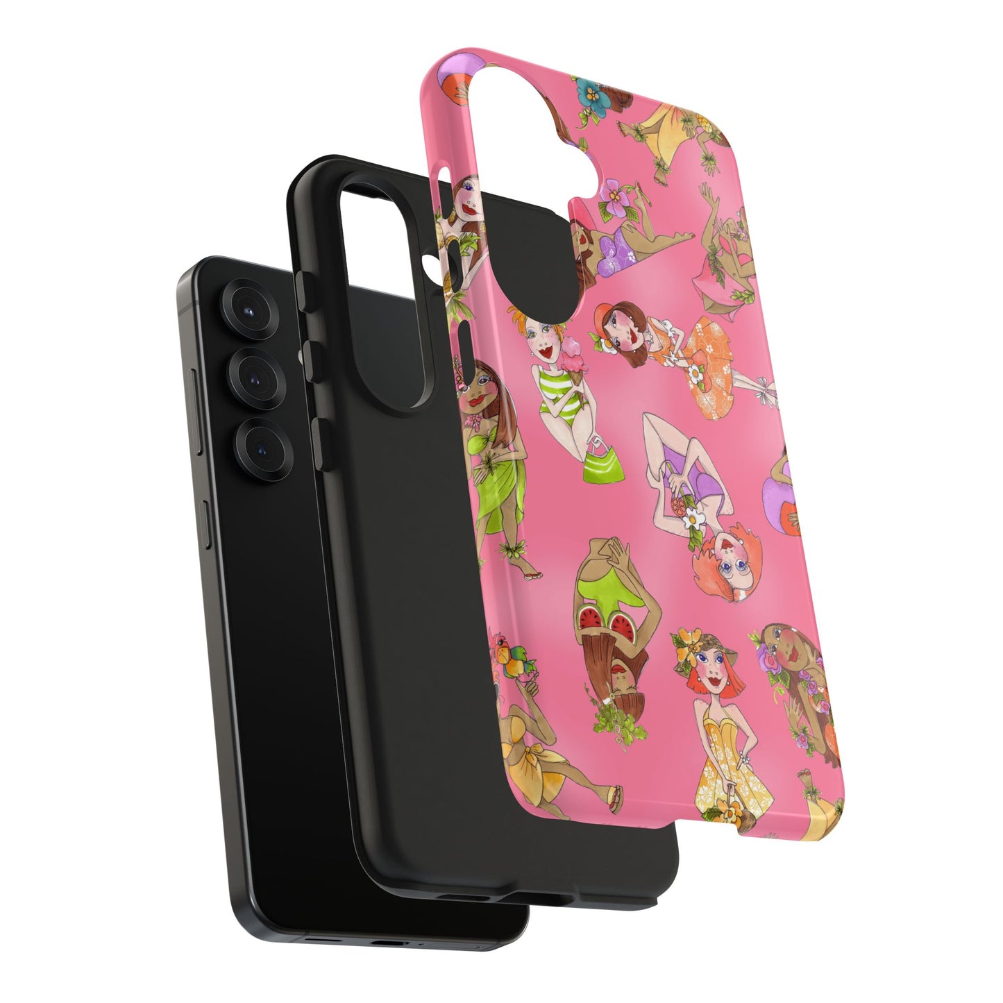 Island Toss Pink Phone Case