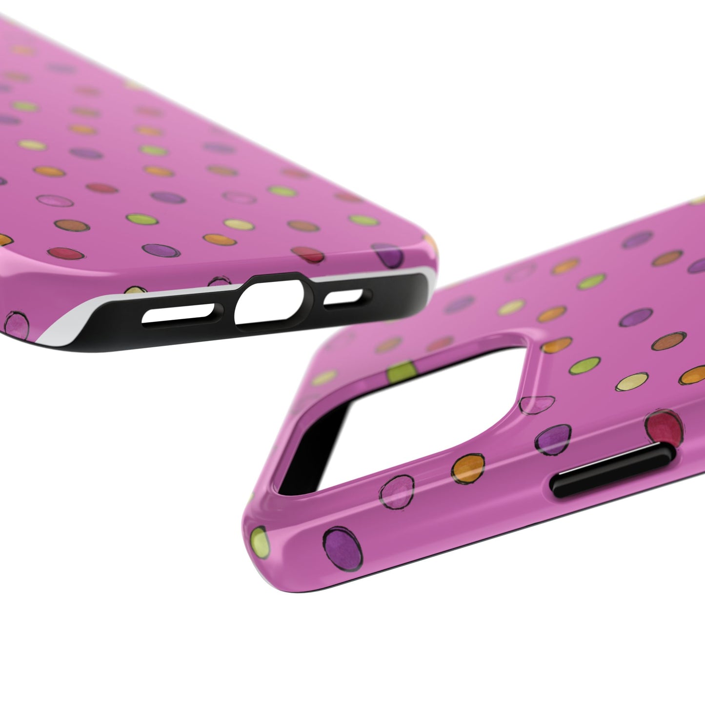 Tea Dot Pink Phone Case