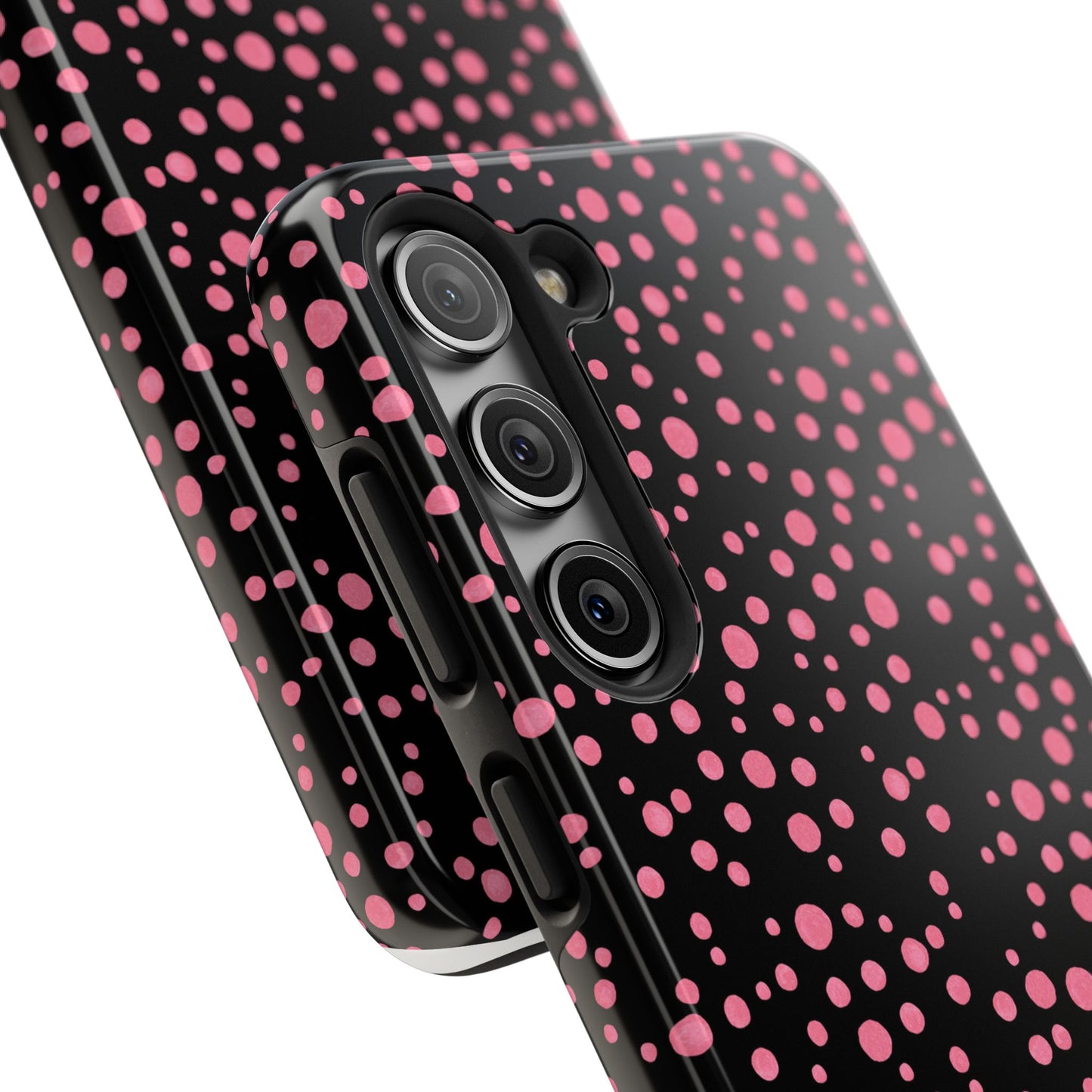 Balloon Dots Black / Pink Phone Case
