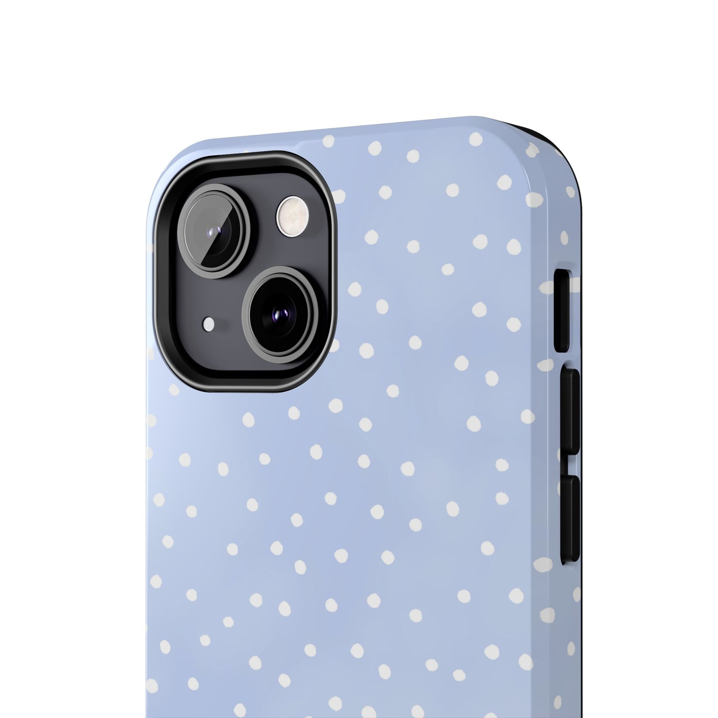 Petite Dots Blue / White Phone Case
