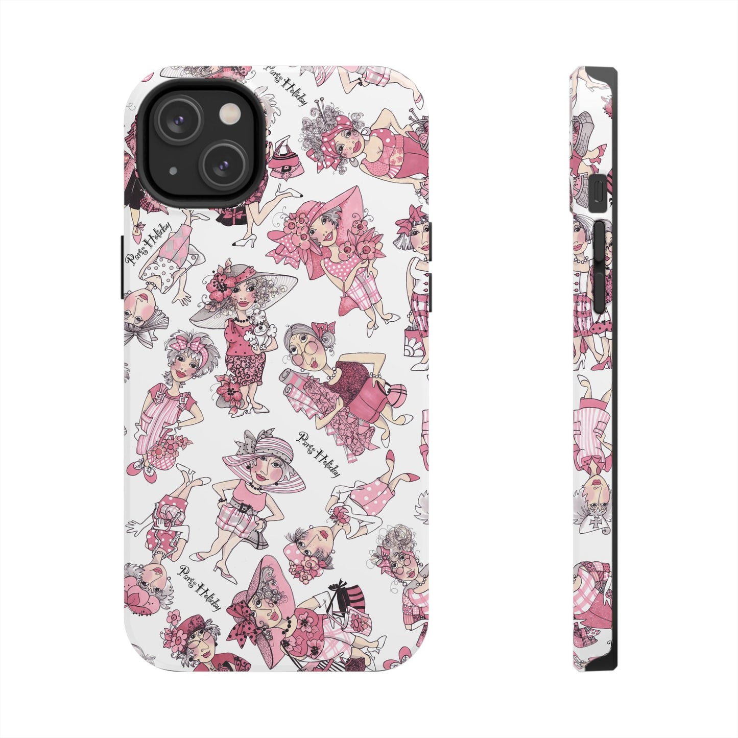 Parisians White Phone Case