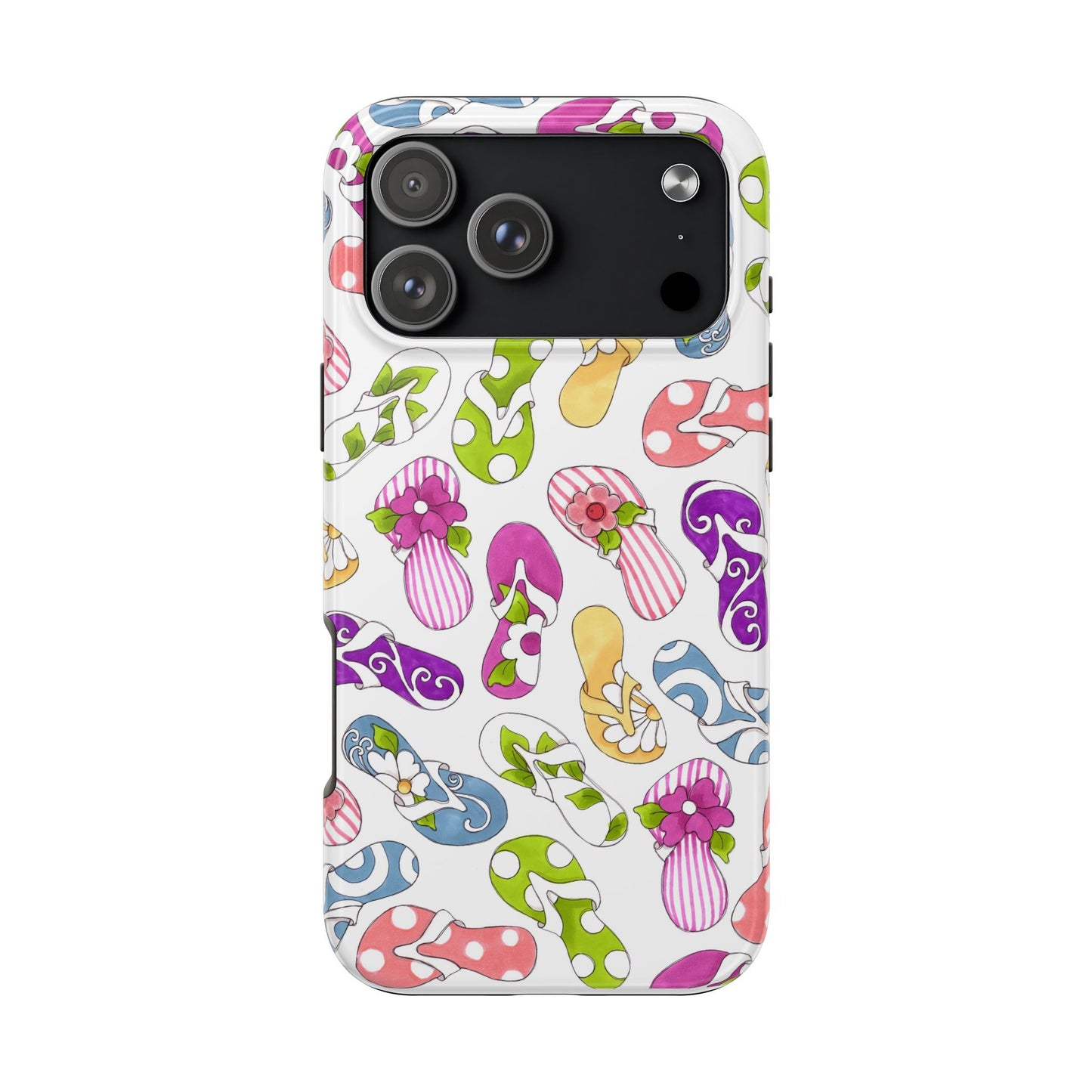 Flip Flops White Phone Case