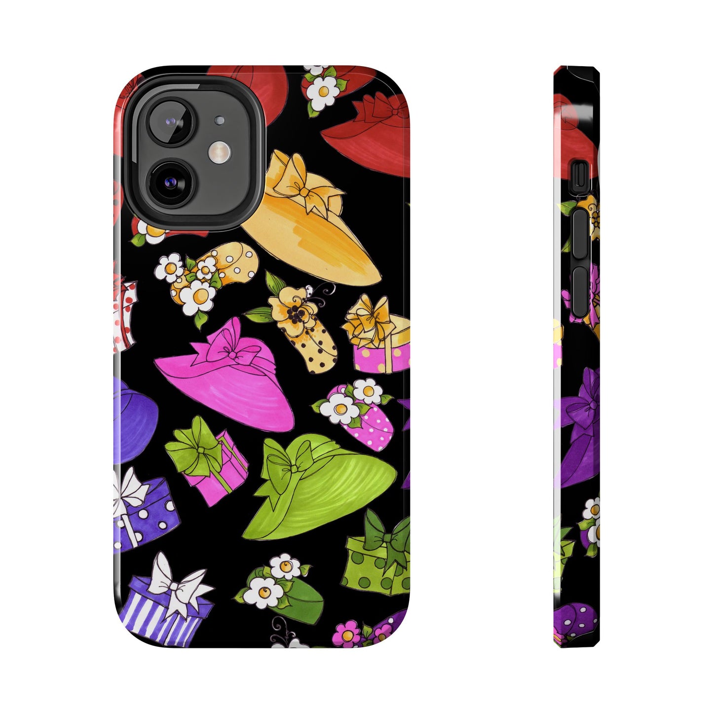 Accessories Tossed Black Phone Case