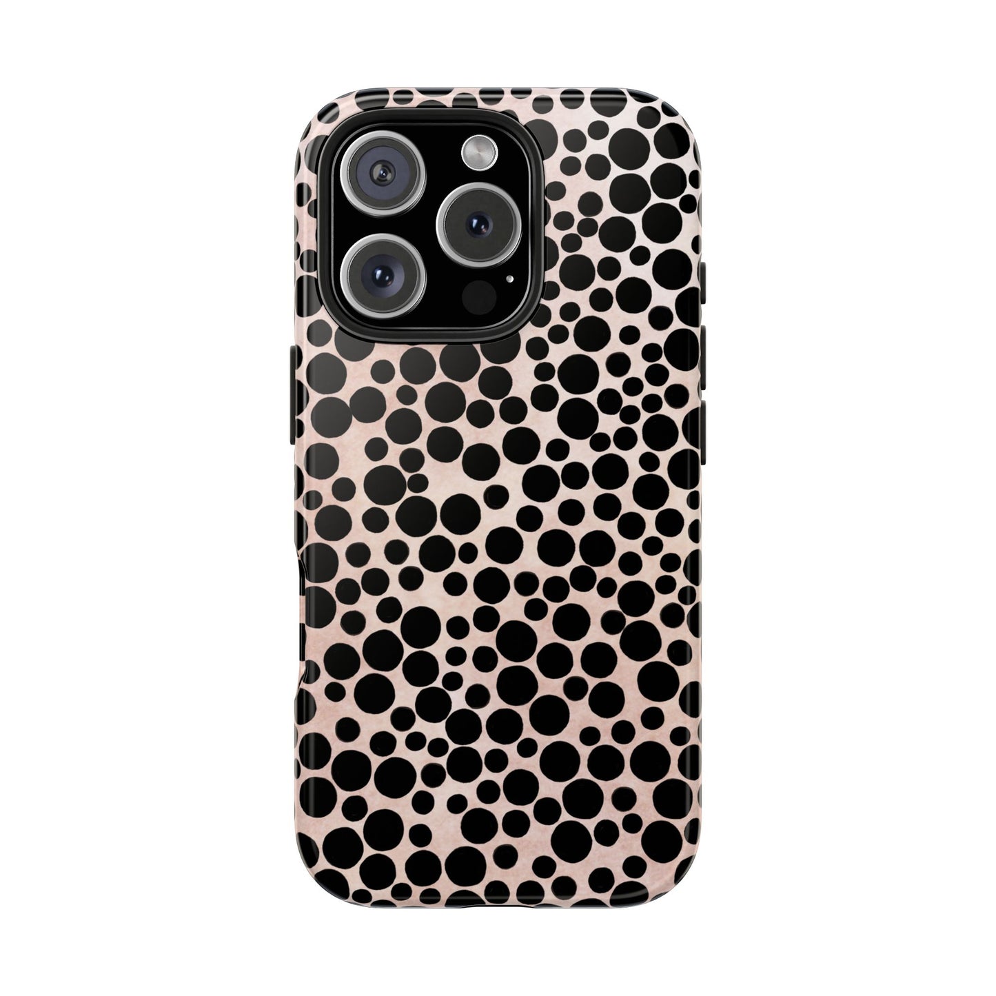 Felt Dots Pink Phone Case