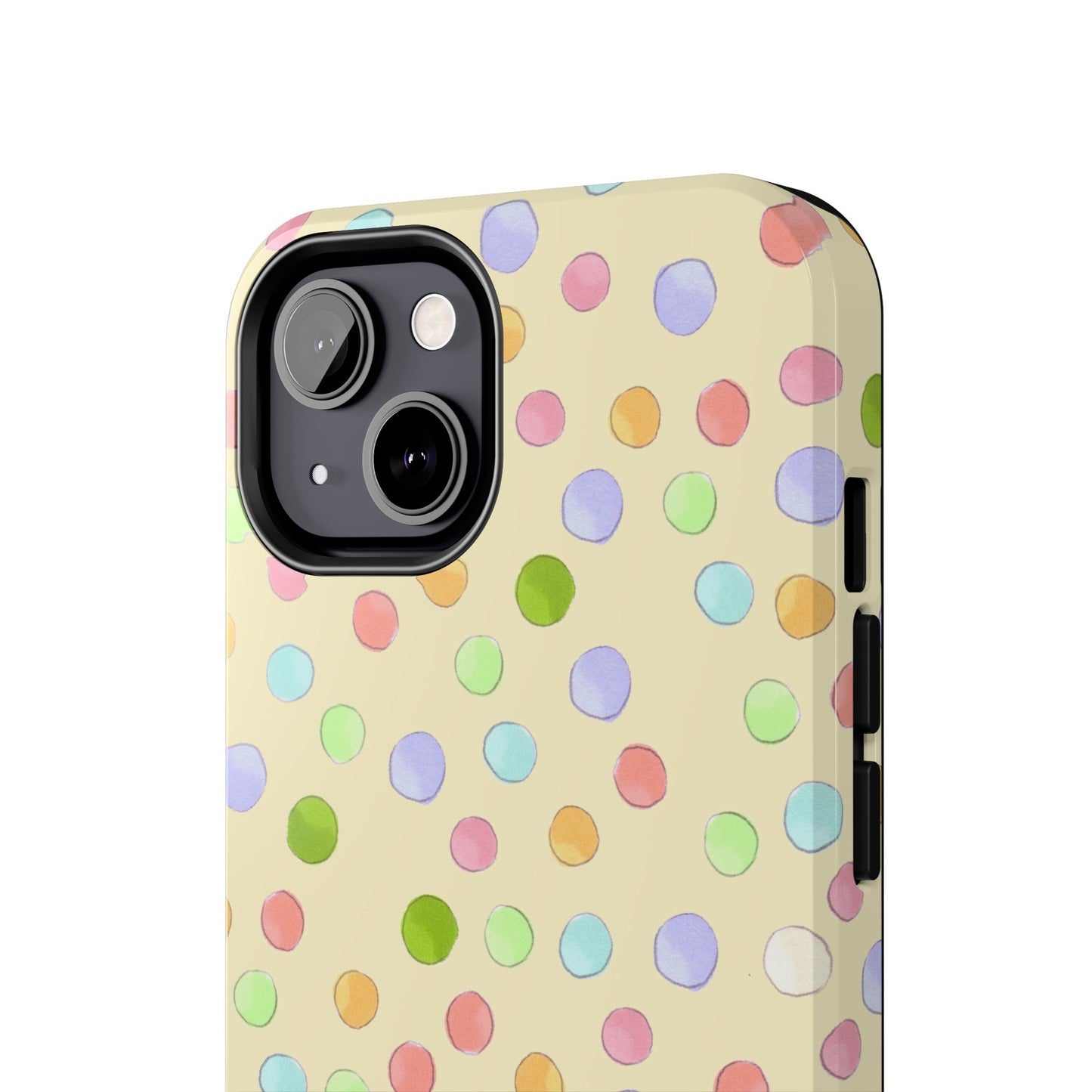 Happy Dots Yellow Phone Case
