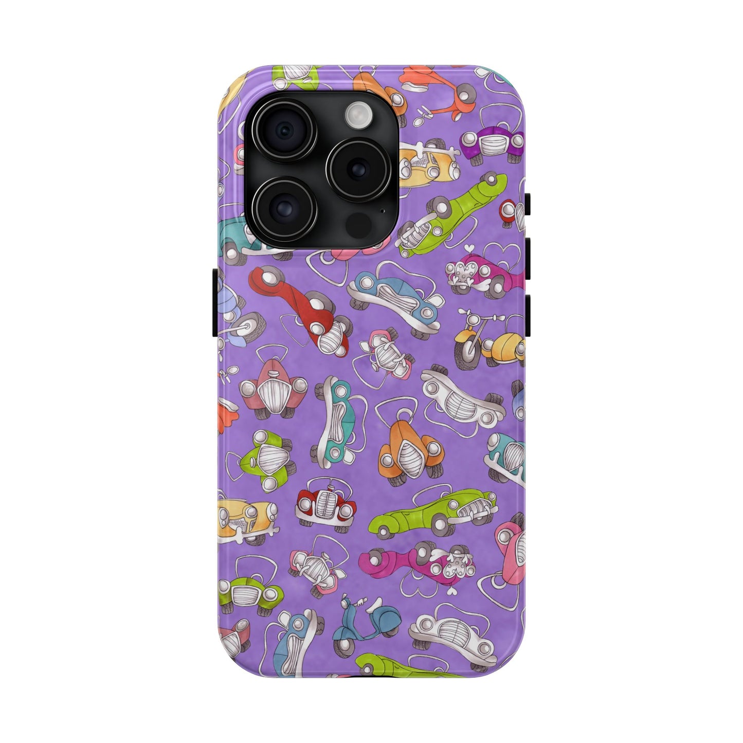 Pile Up Purple Phone Case