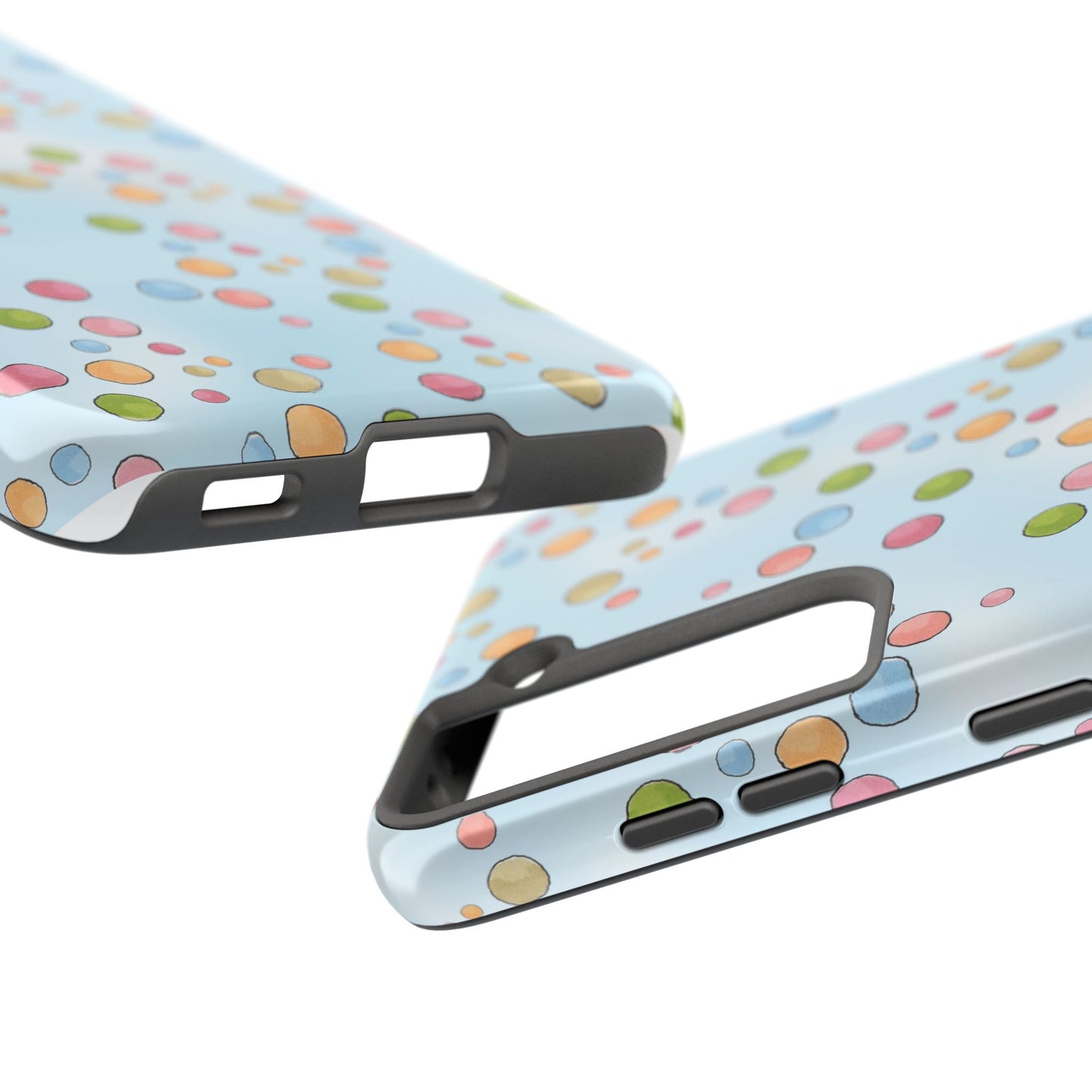 Clown Dots Blue Sky Phone Case