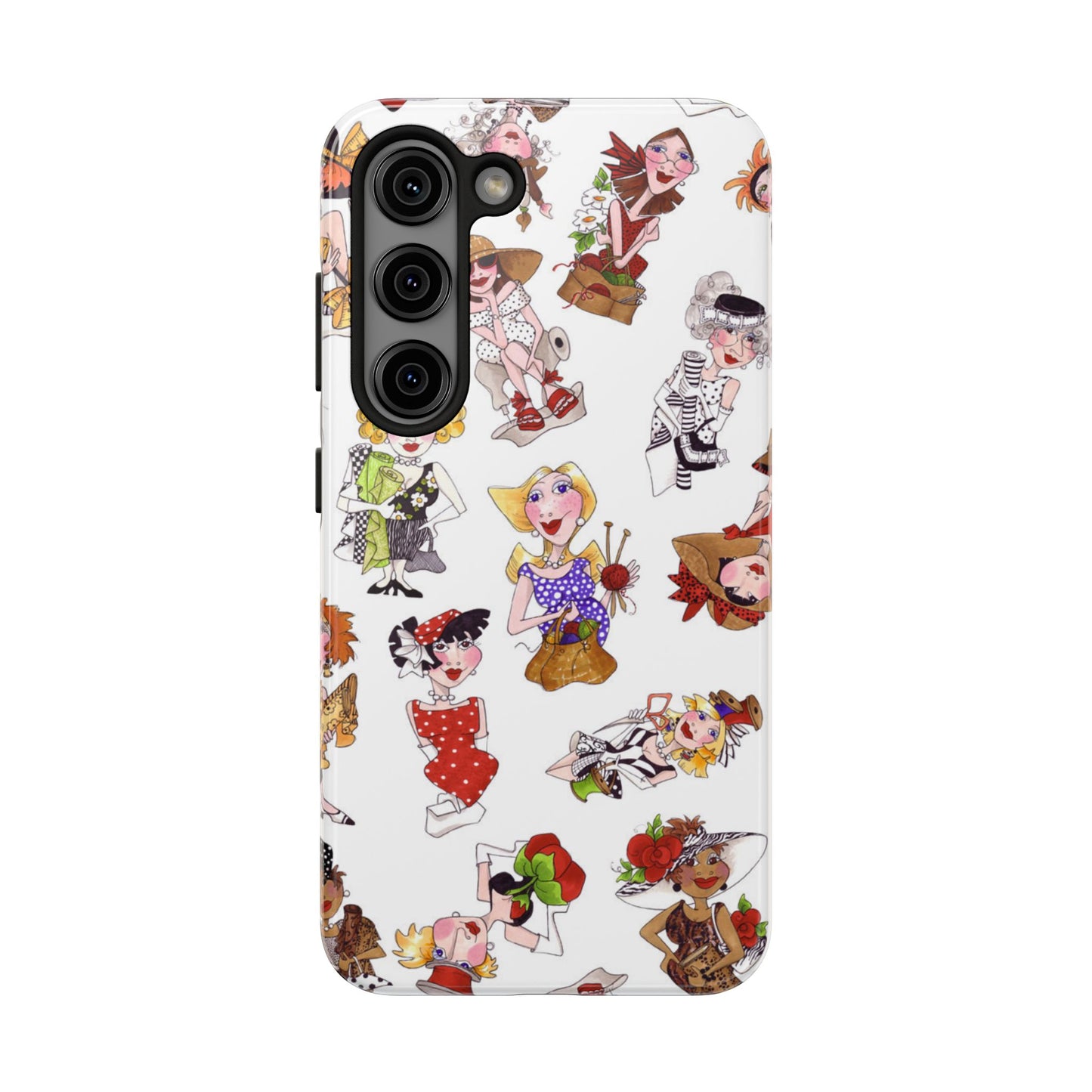 Creative Toss White Phone Case