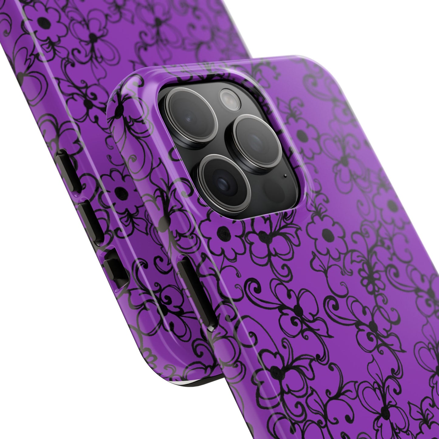 Daisy Jungle Purple Phone Case
