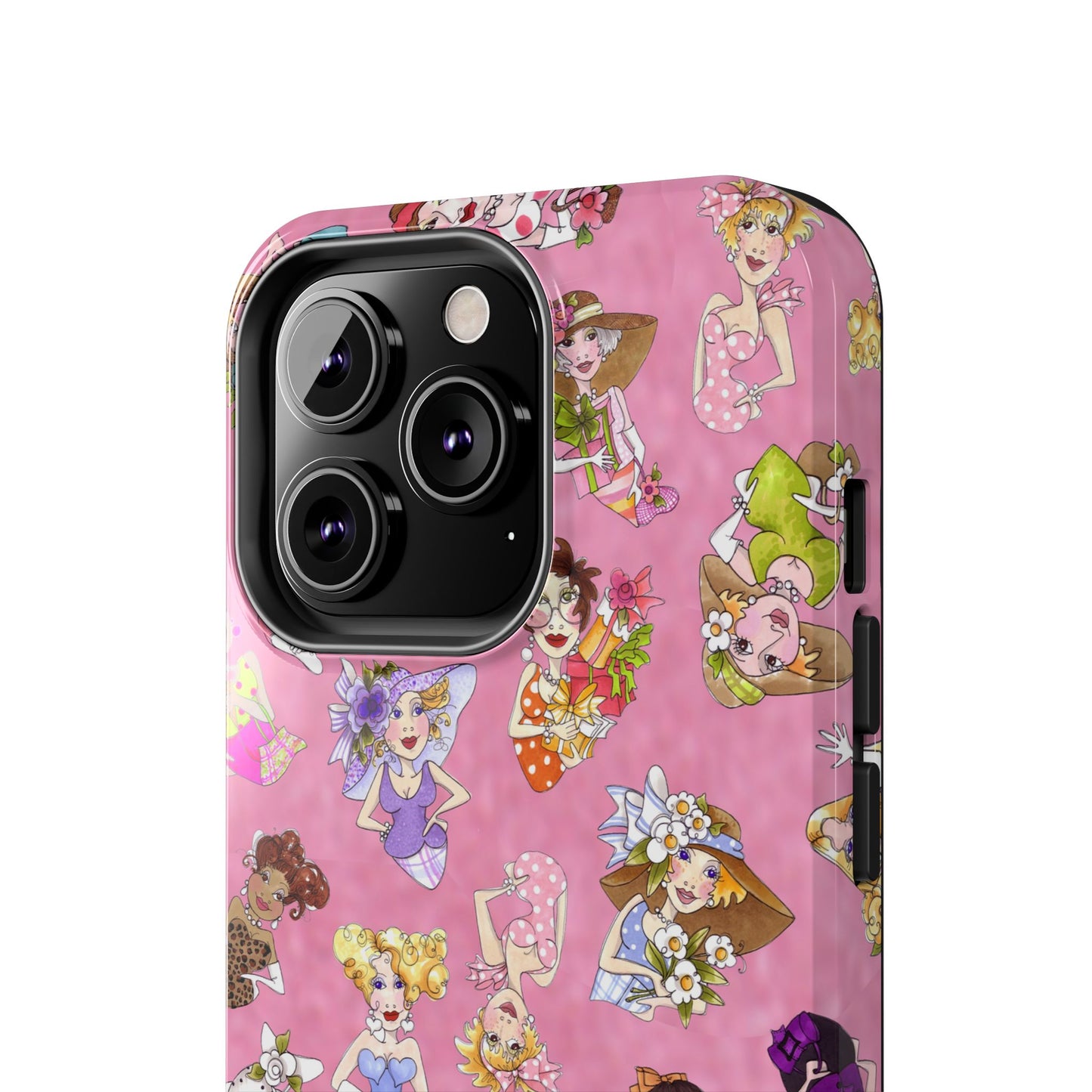 Fast Women Tossed Pink Phone Case