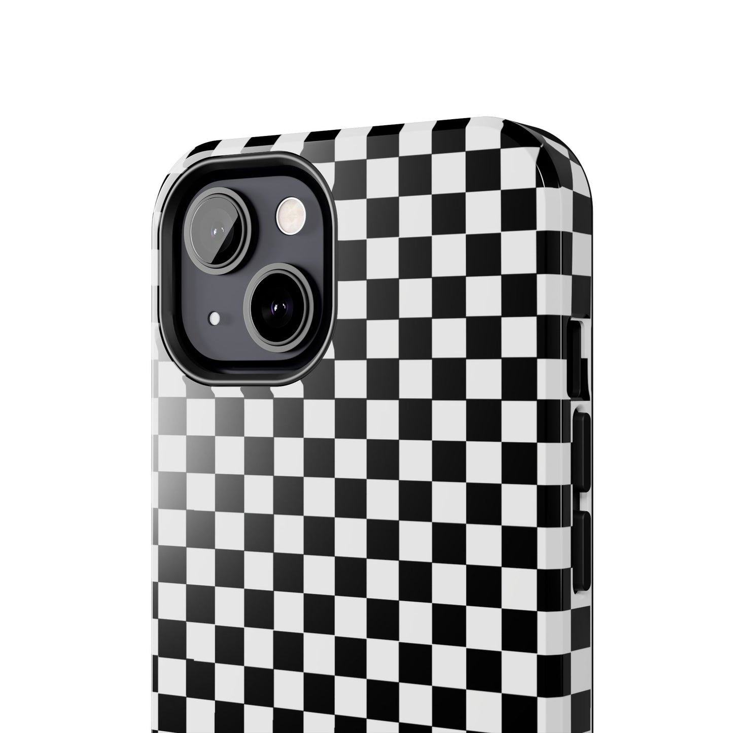 Checkerboard Black / White Phone Case