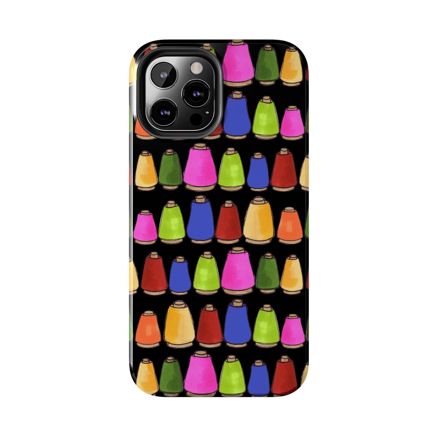 Coneiferous Black / Multi Phone Case