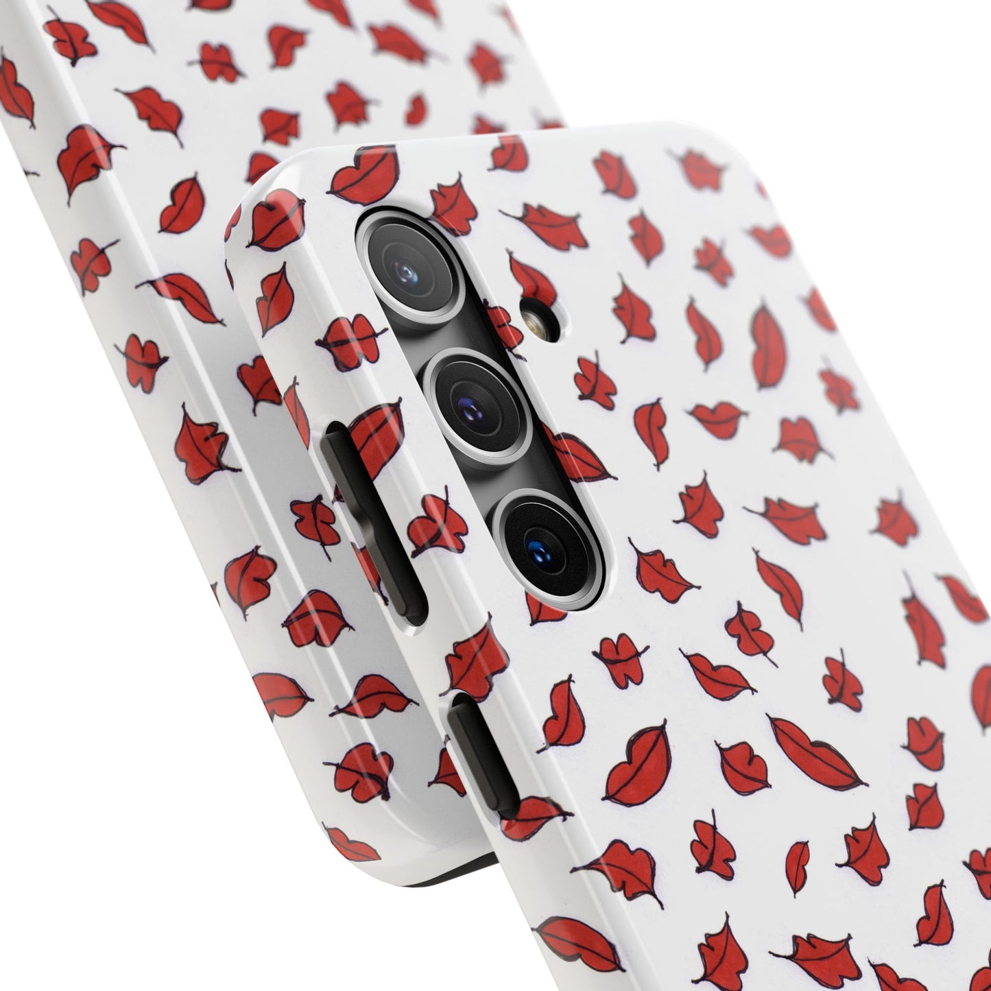 Autumn Lips White Phone Case
