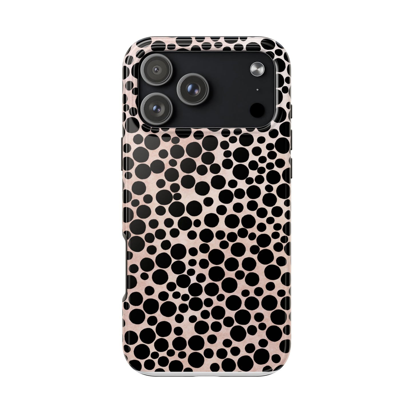 Felt Dots Pink Phone Case