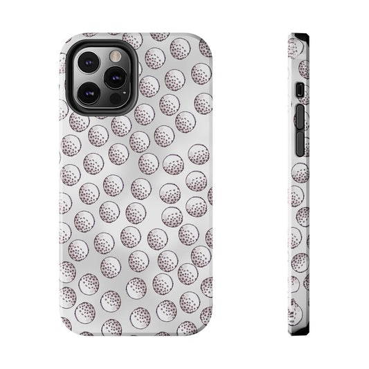 Ball Dots Gray Phone Case